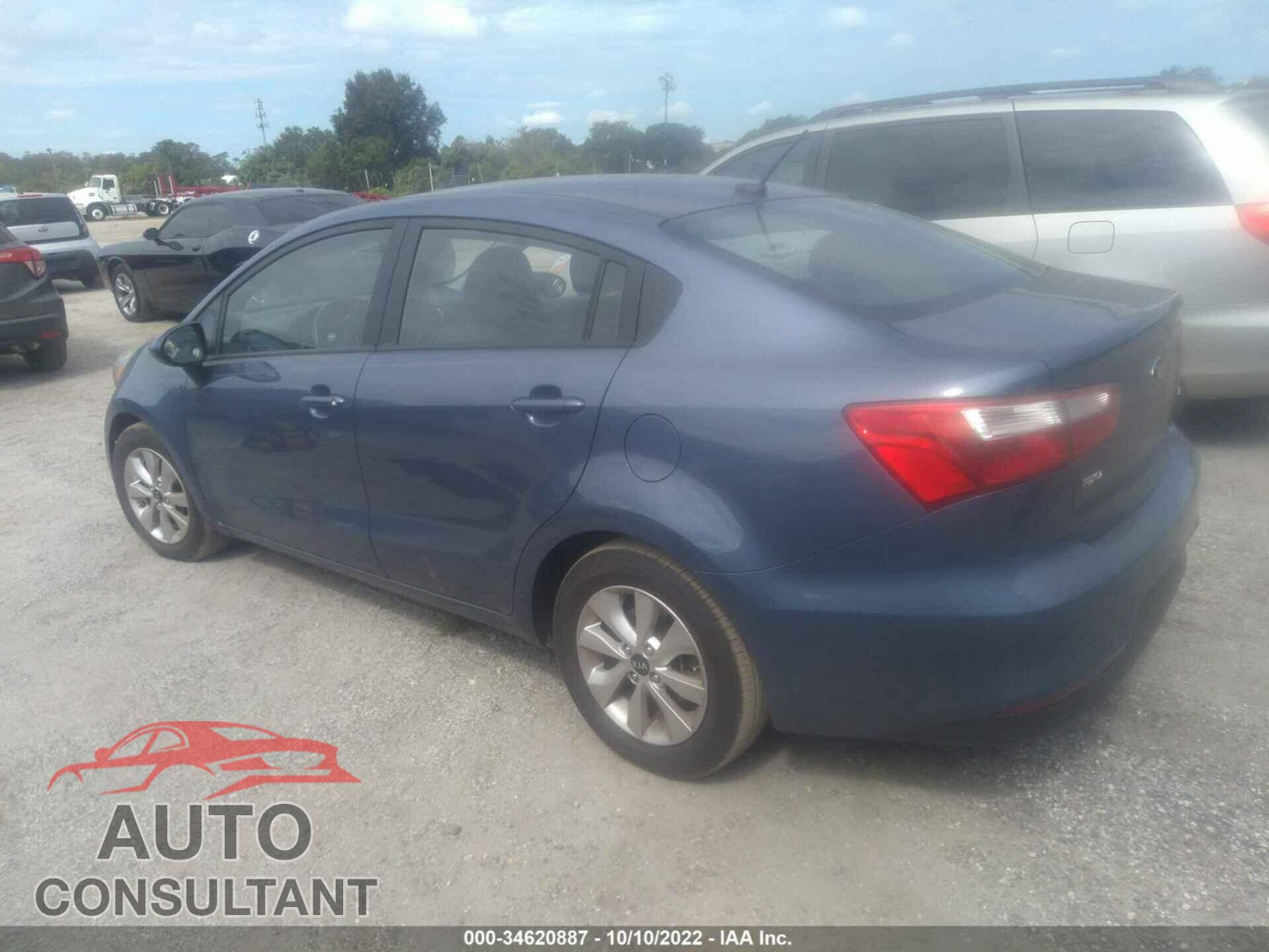 KIA RIO 2016 - KNADN4A36G6630497