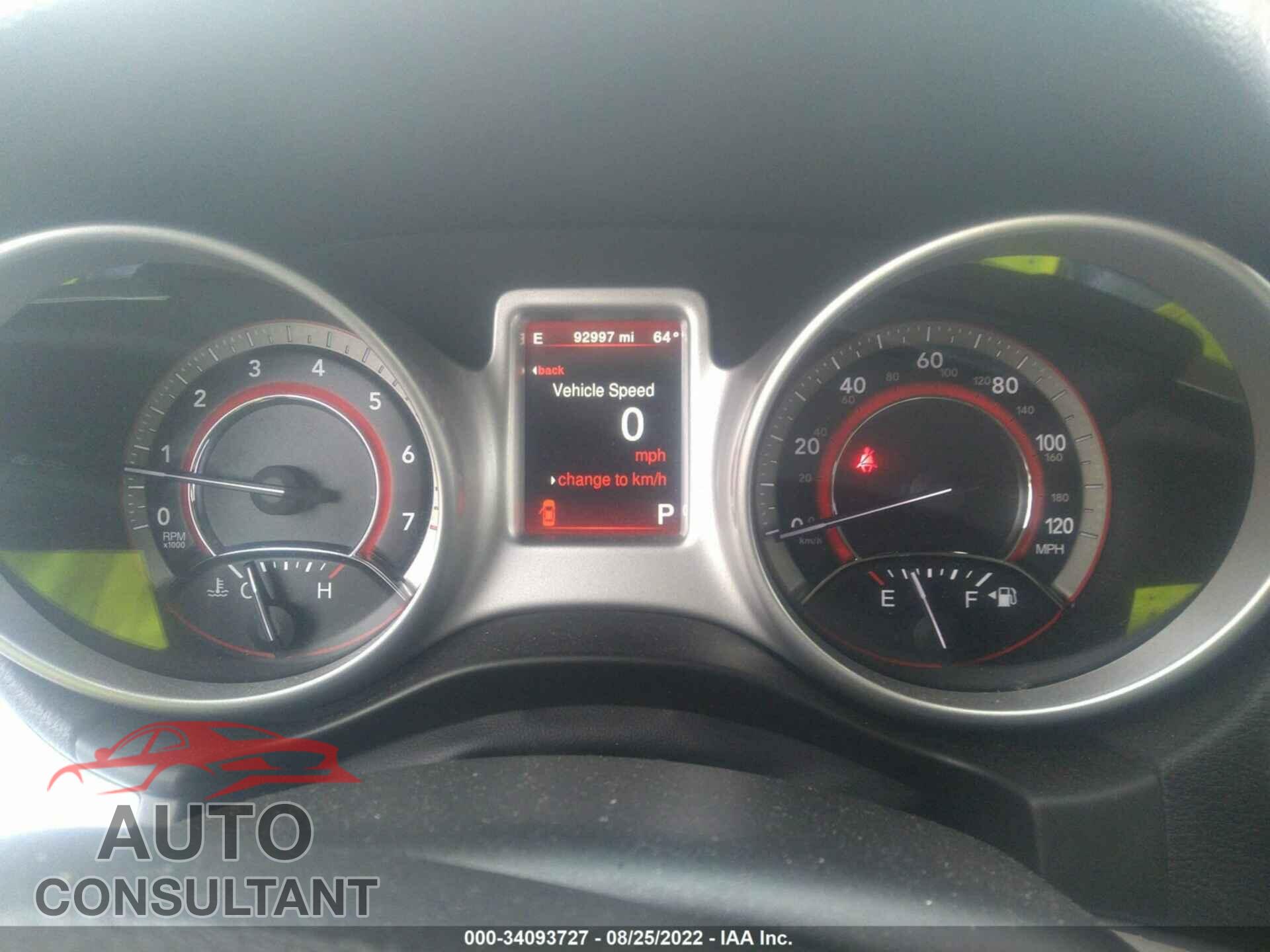 DODGE JOURNEY 2017 - 3C4PDDGG2HT608694