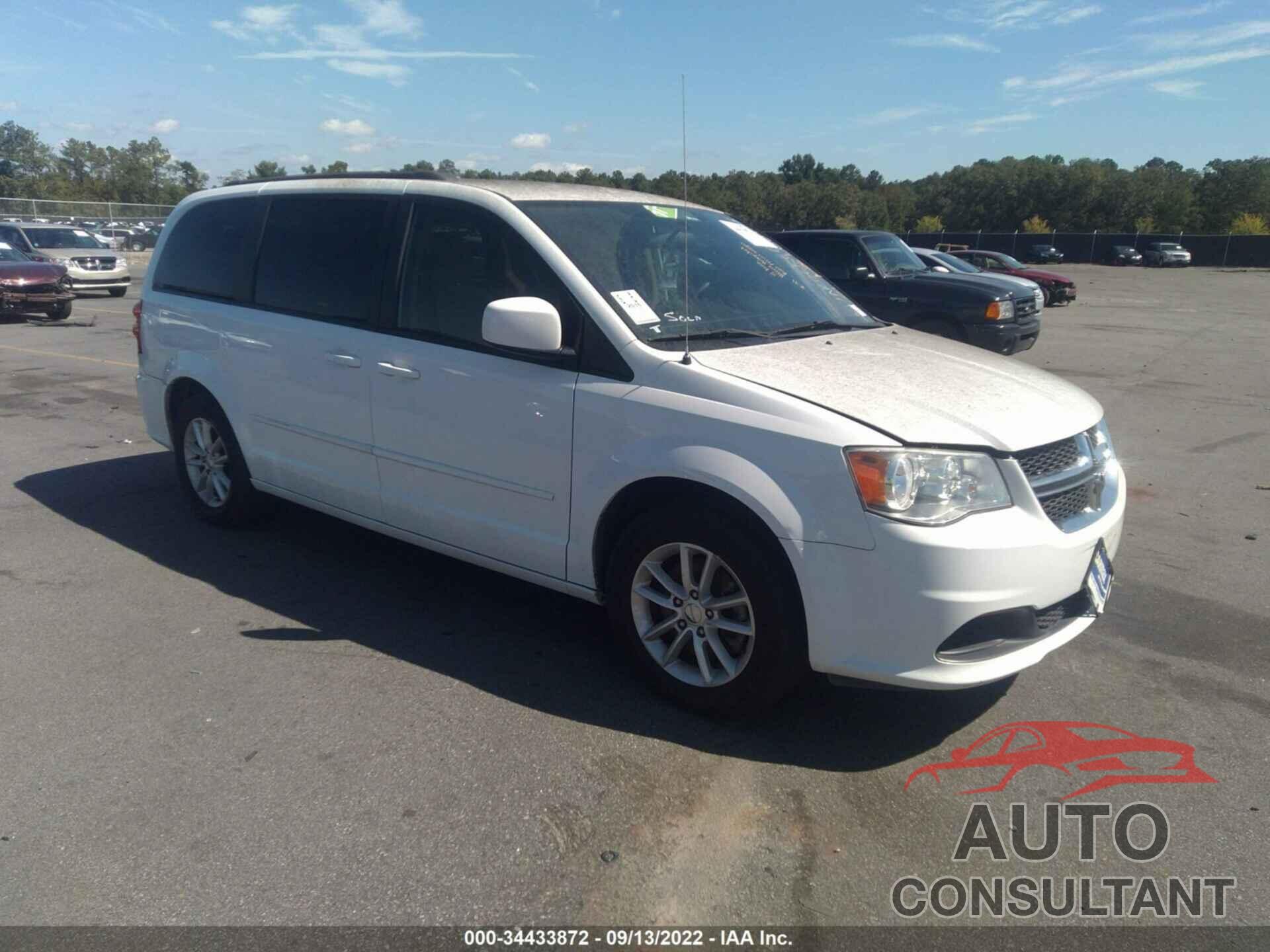 DODGE GRAND CARAVAN 2016 - 2C4RDGCGXGR263139