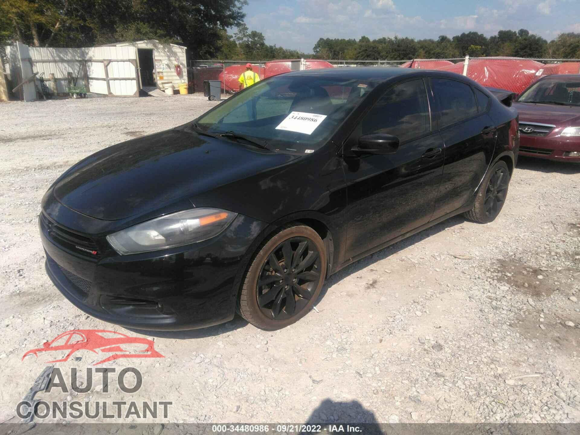 DODGE DART 2016 - 1C3CDFFA4GD796098