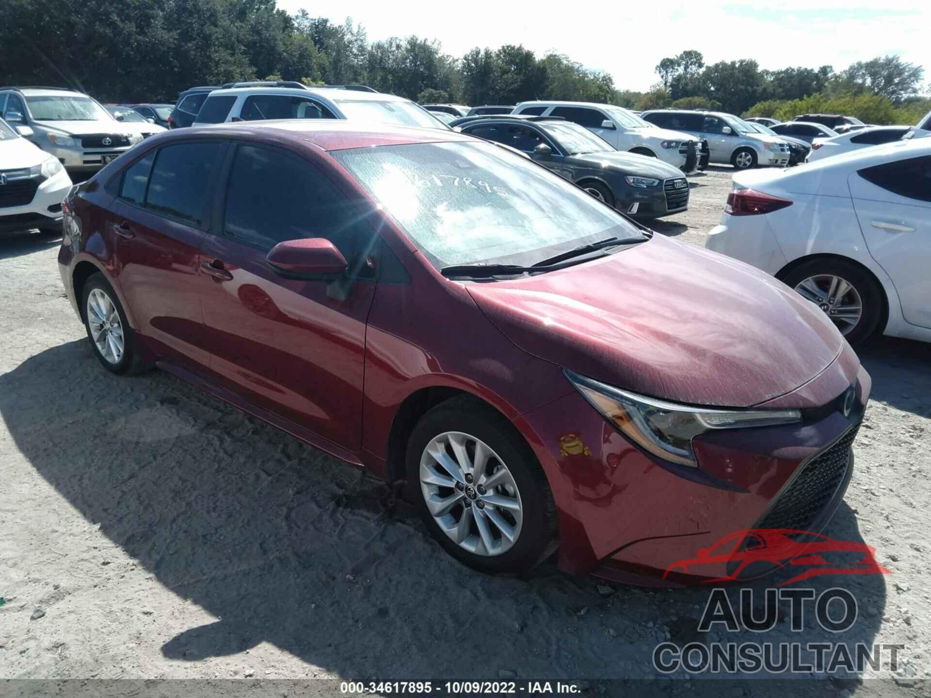TOYOTA COROLLA 2022 - 5YFVPMAE2NP324731