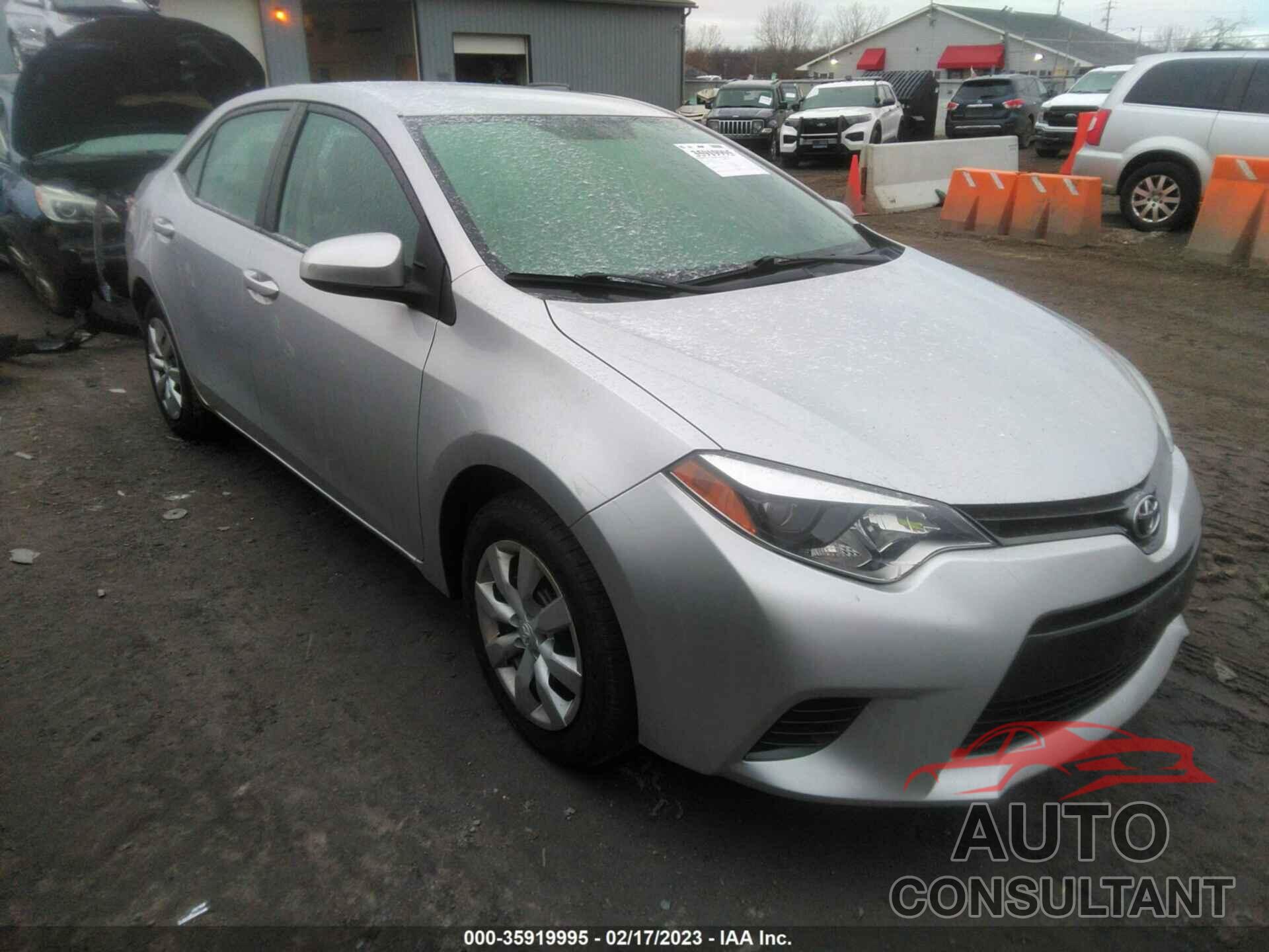 TOYOTA COROLLA 2015 - 2T1BURHE7FC293850