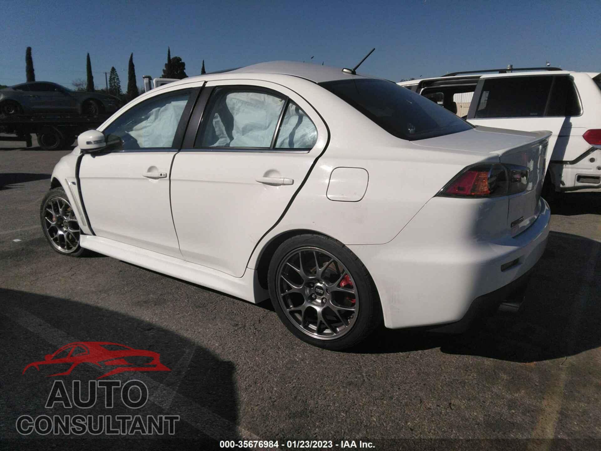MITSUBISHI LANCER EVOLUTION 2015 - JA32W5FV3FU011758