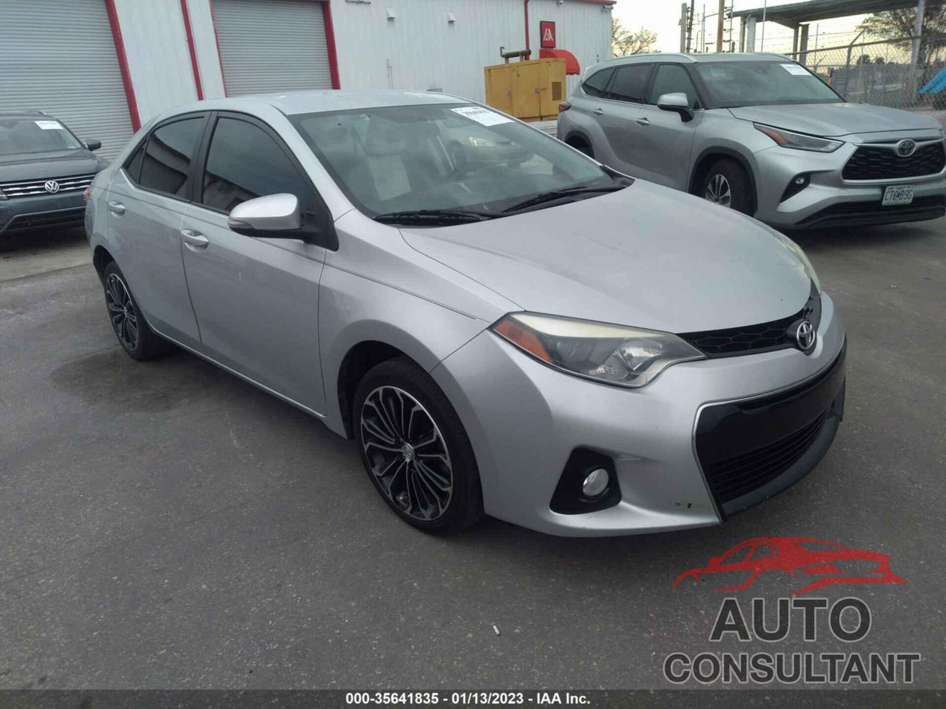 TOYOTA COROLLA 2016 - 5YFBURHE2GP423776