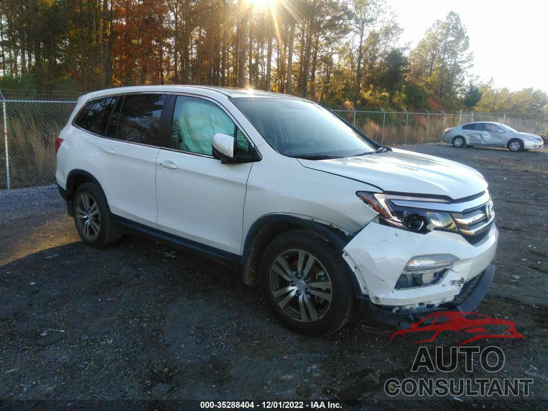 HONDA PILOT 2016 - 5FNYF5H53GB059473