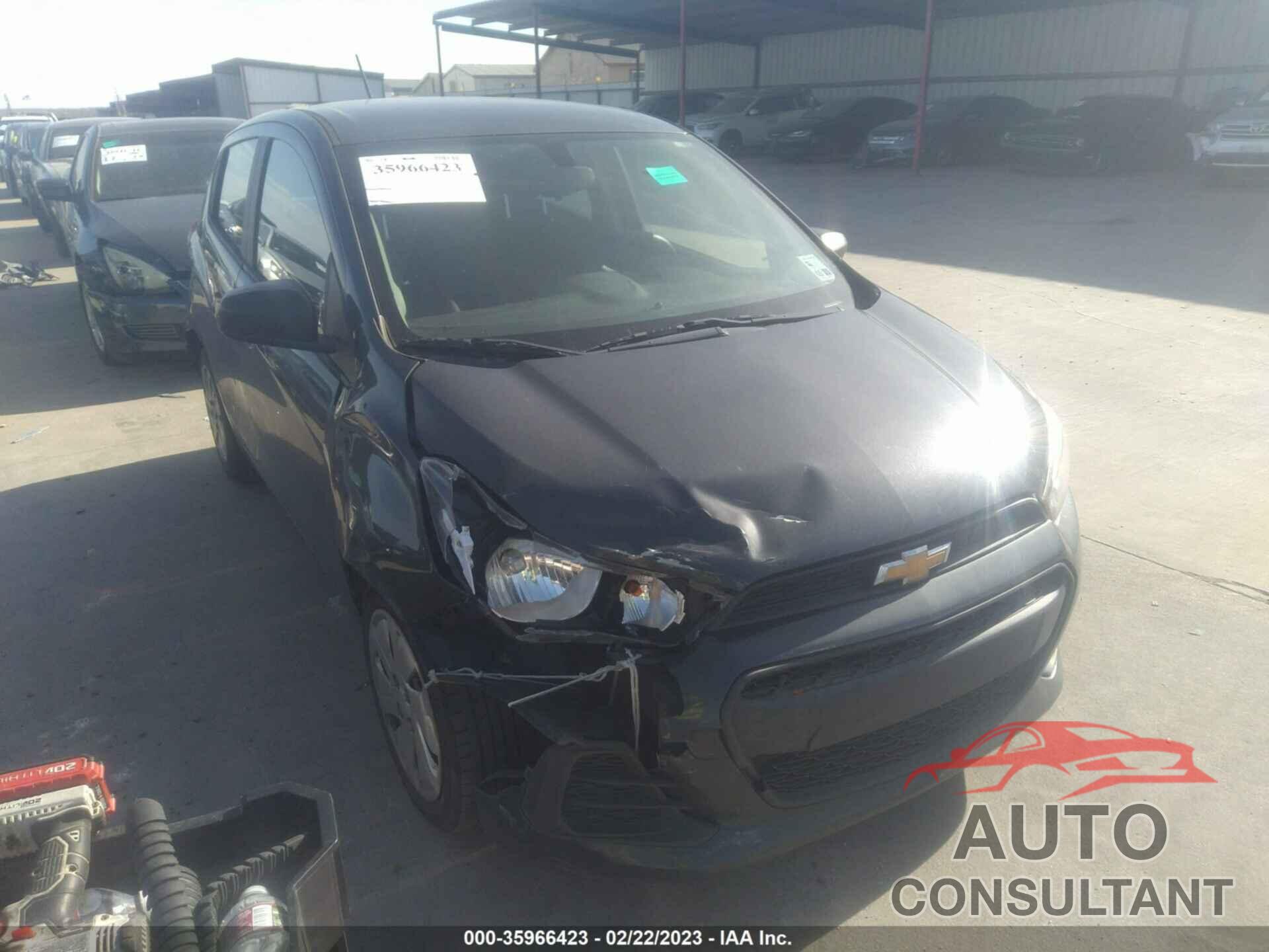 CHEVROLET SPARK 2017 - KL8CB6SA9HC815381