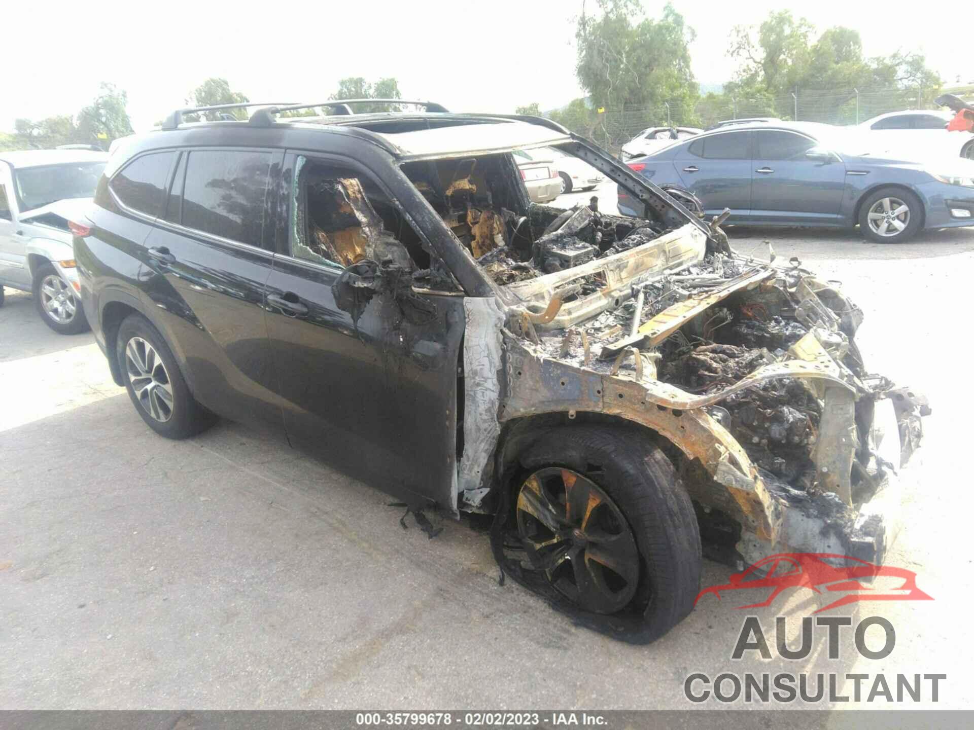 TOYOTA HIGHLANDER 2021 - 5TDHZRAH9MS046950
