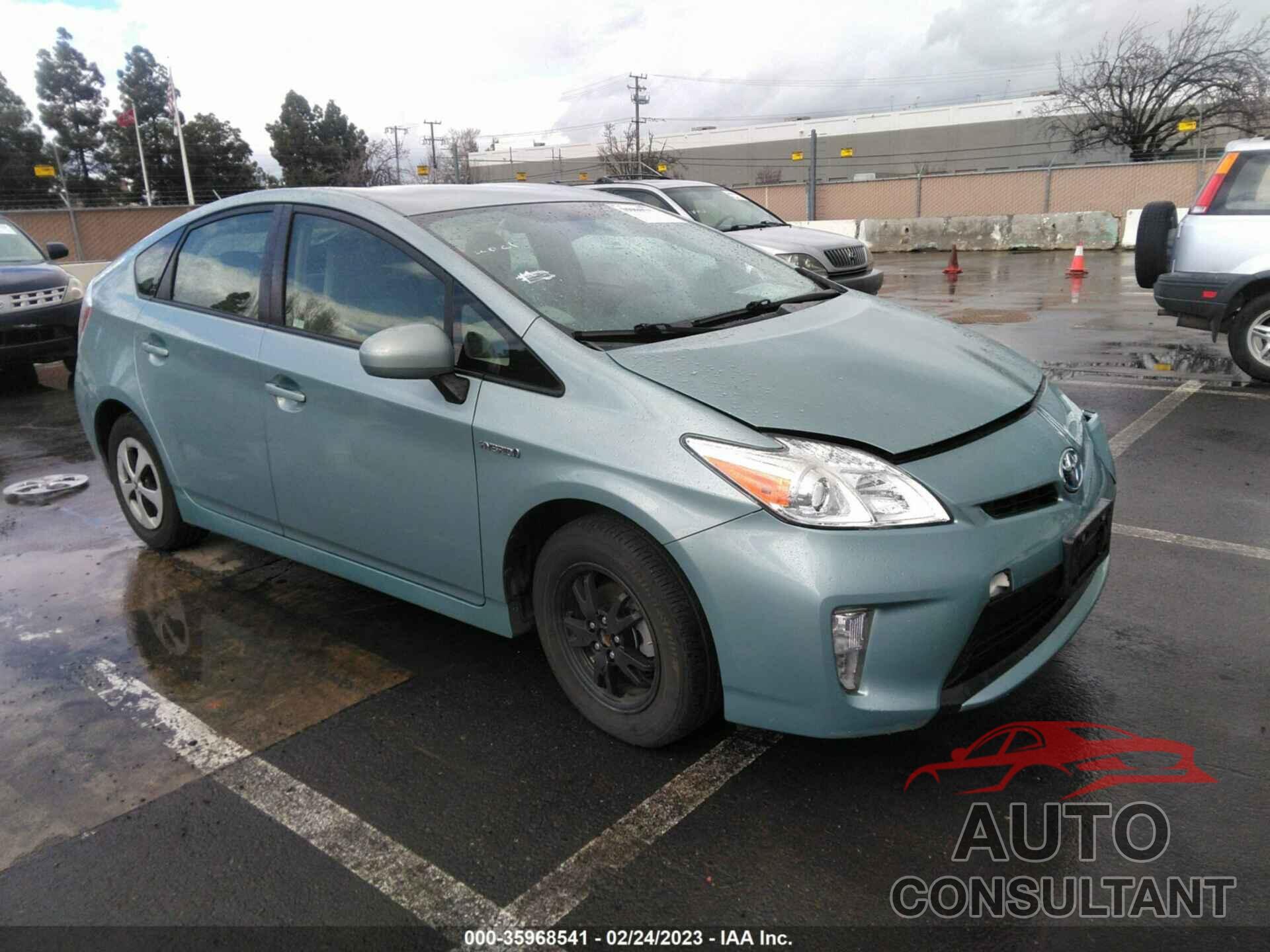 TOYOTA PRIUS 2015 - JTDKN3DU7F1882716