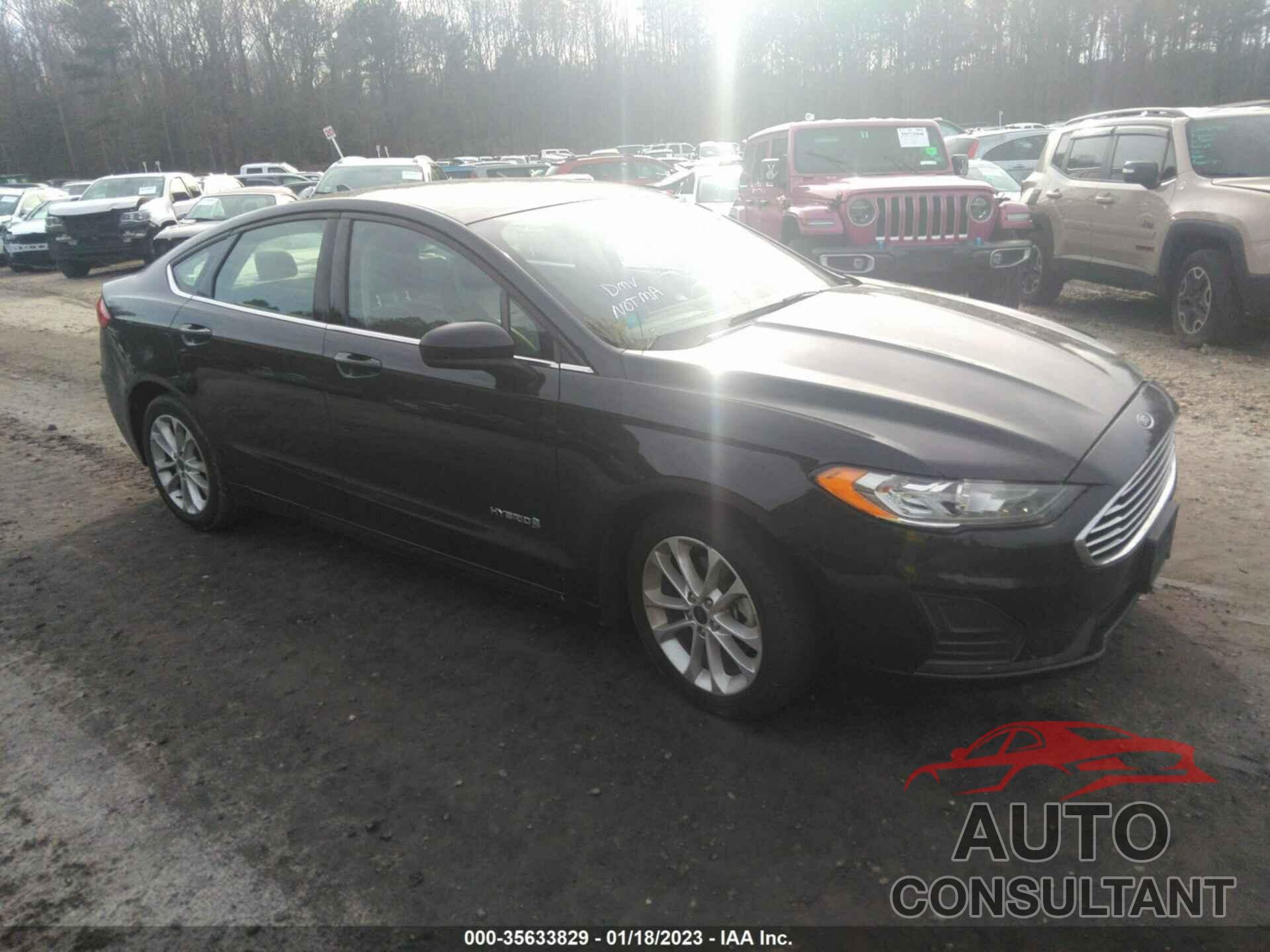 FORD FUSION HYBRID 2019 - 3FA6P0LU0KR243658