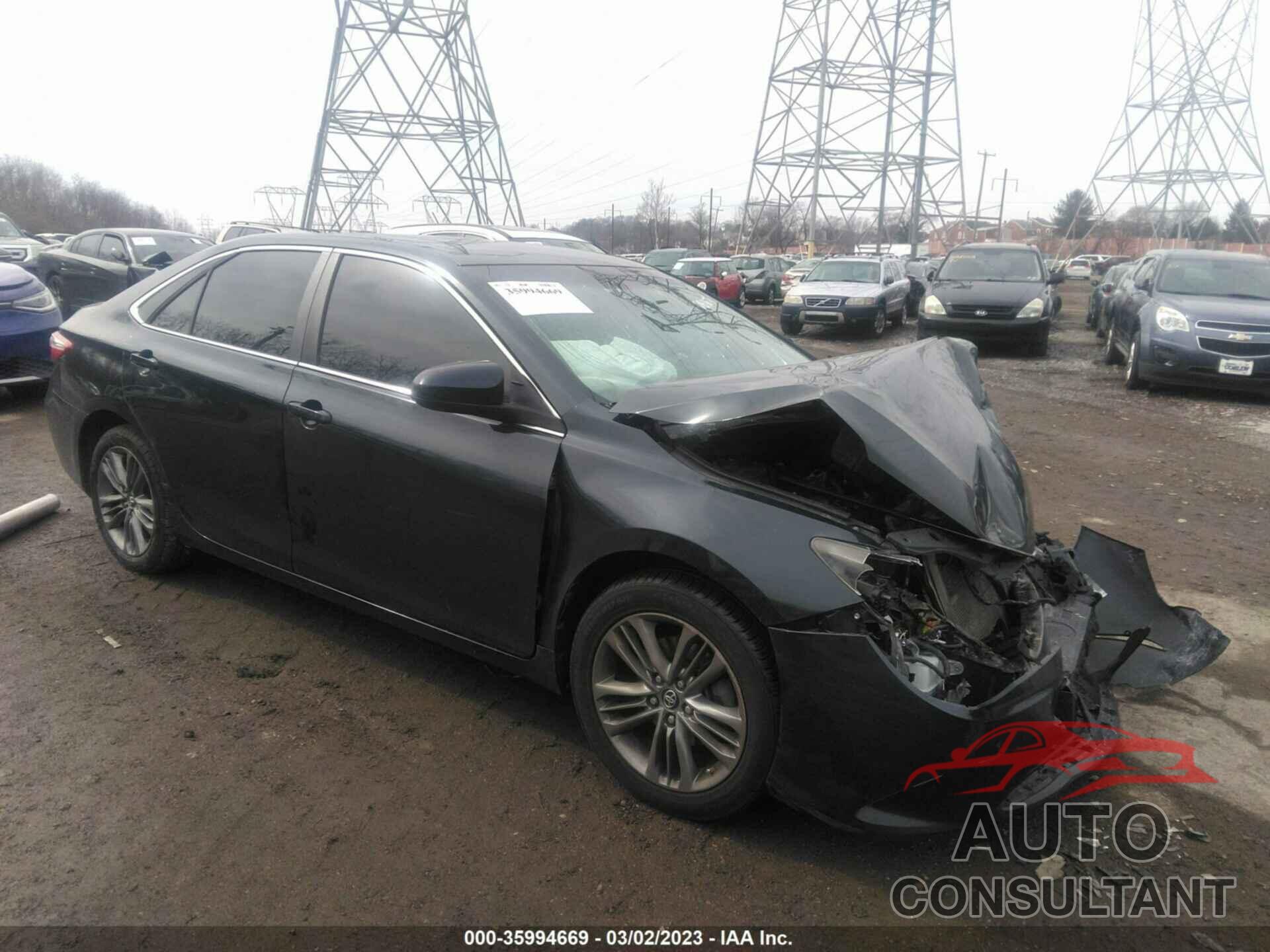 TOYOTA CAMRY 2016 - 4T1BF1FK7GU249738