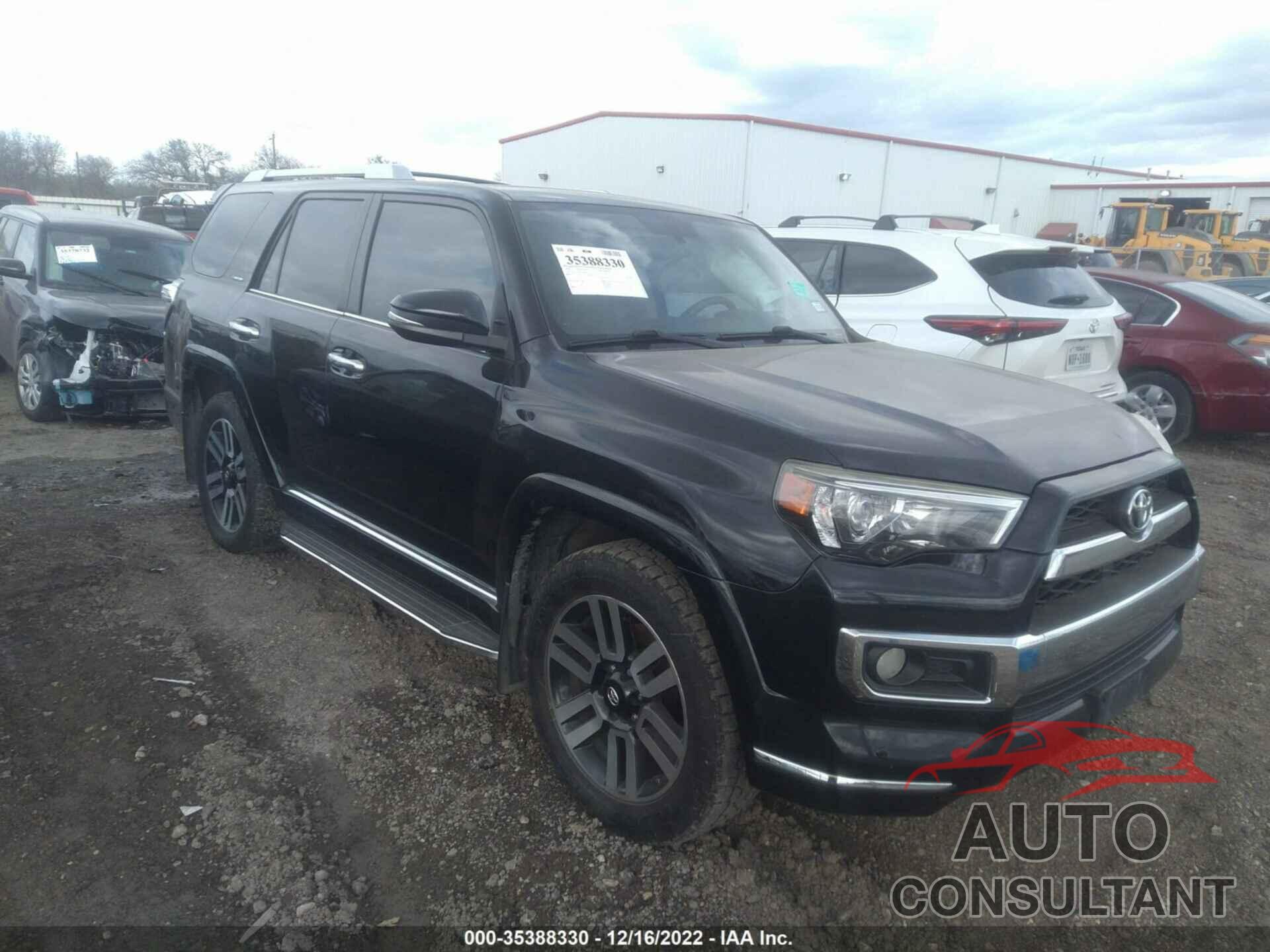 TOYOTA 4RUNNER 2016 - JTEZU5JR7G5141887