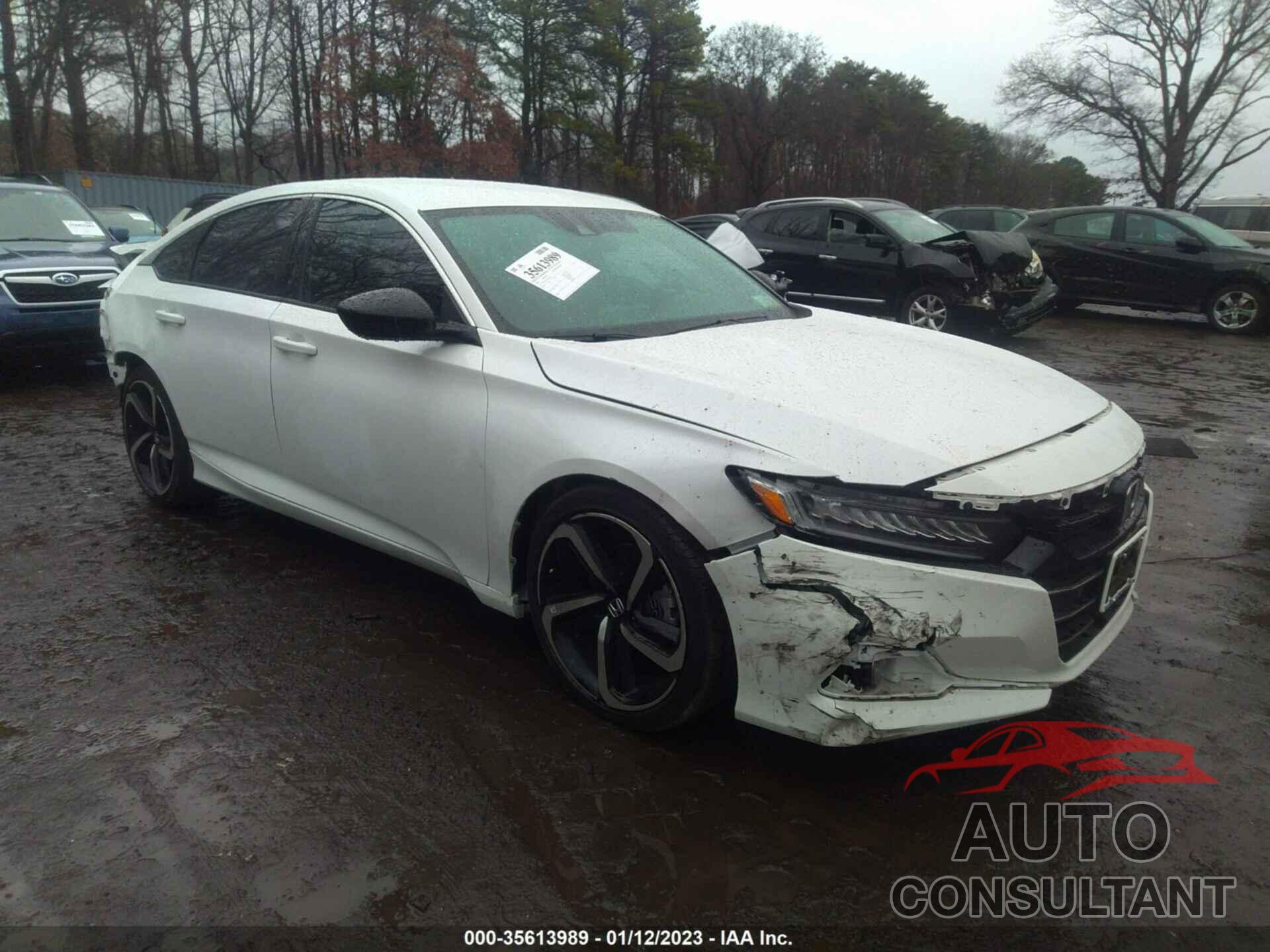 HONDA ACCORD SEDAN 2022 - 1HGCV1F33NA050576