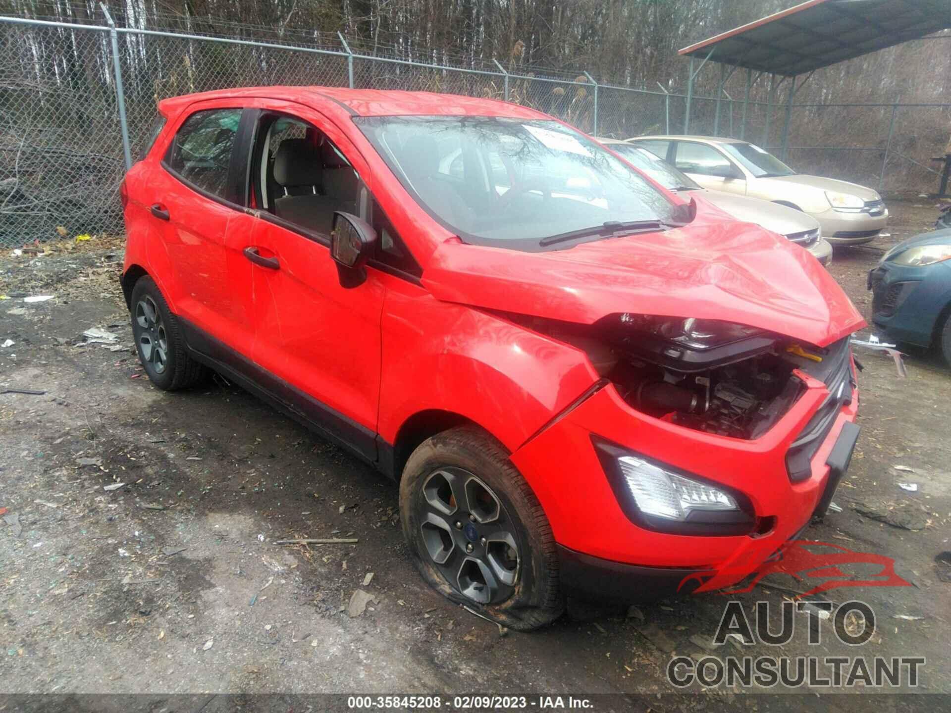 FORD ECOSPORT 2019 - MAJ3S2FE9KC253265