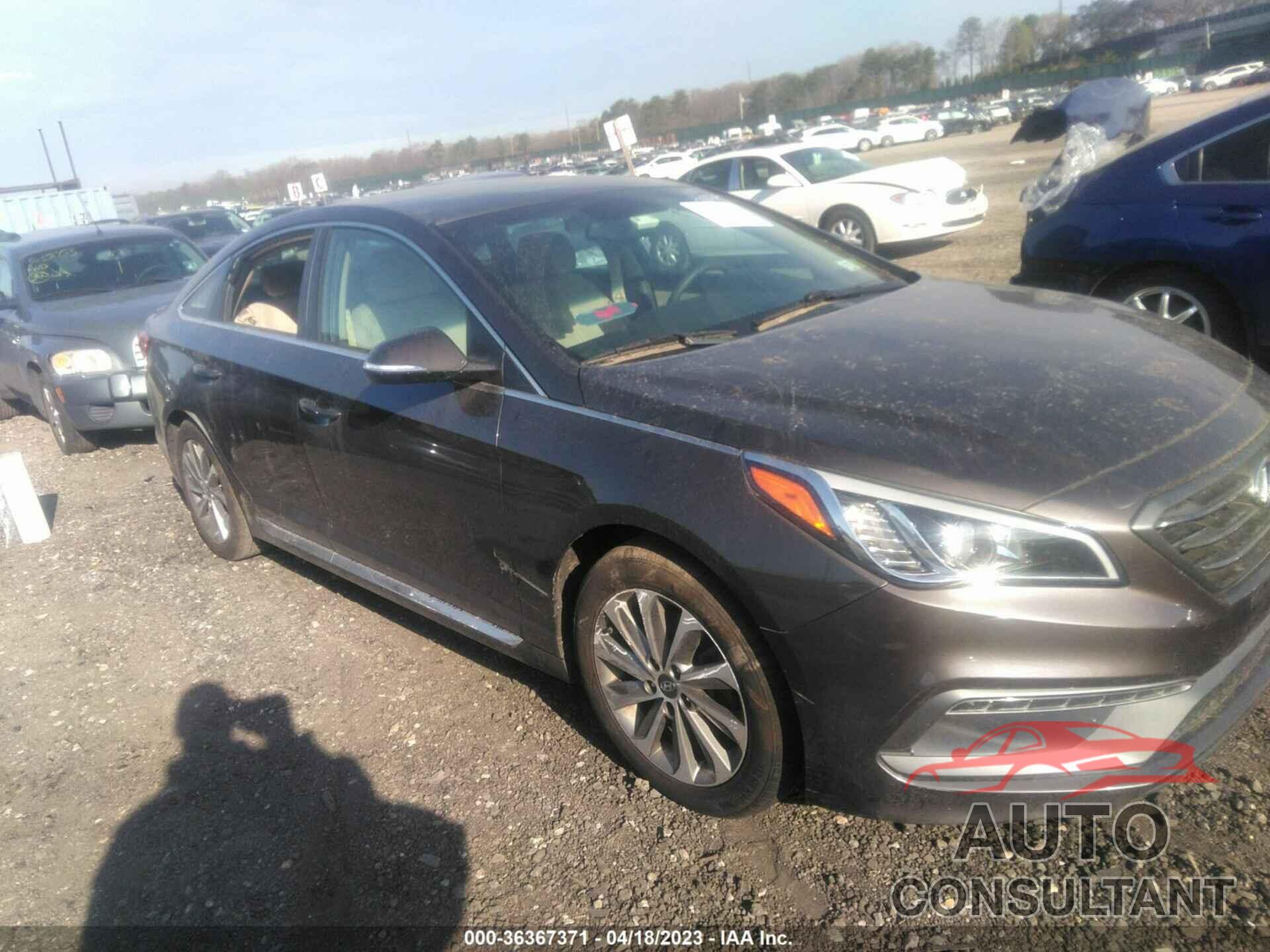 HYUNDAI SONATA 2017 - 5NPE34AF5HH518921
