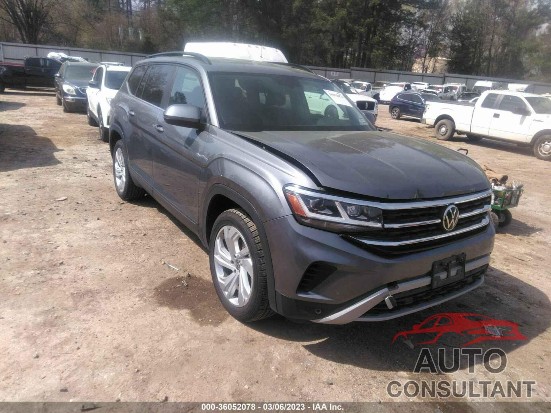 VOLKSWAGEN ATLAS 2021 - 1V2WR2CA4MC553267