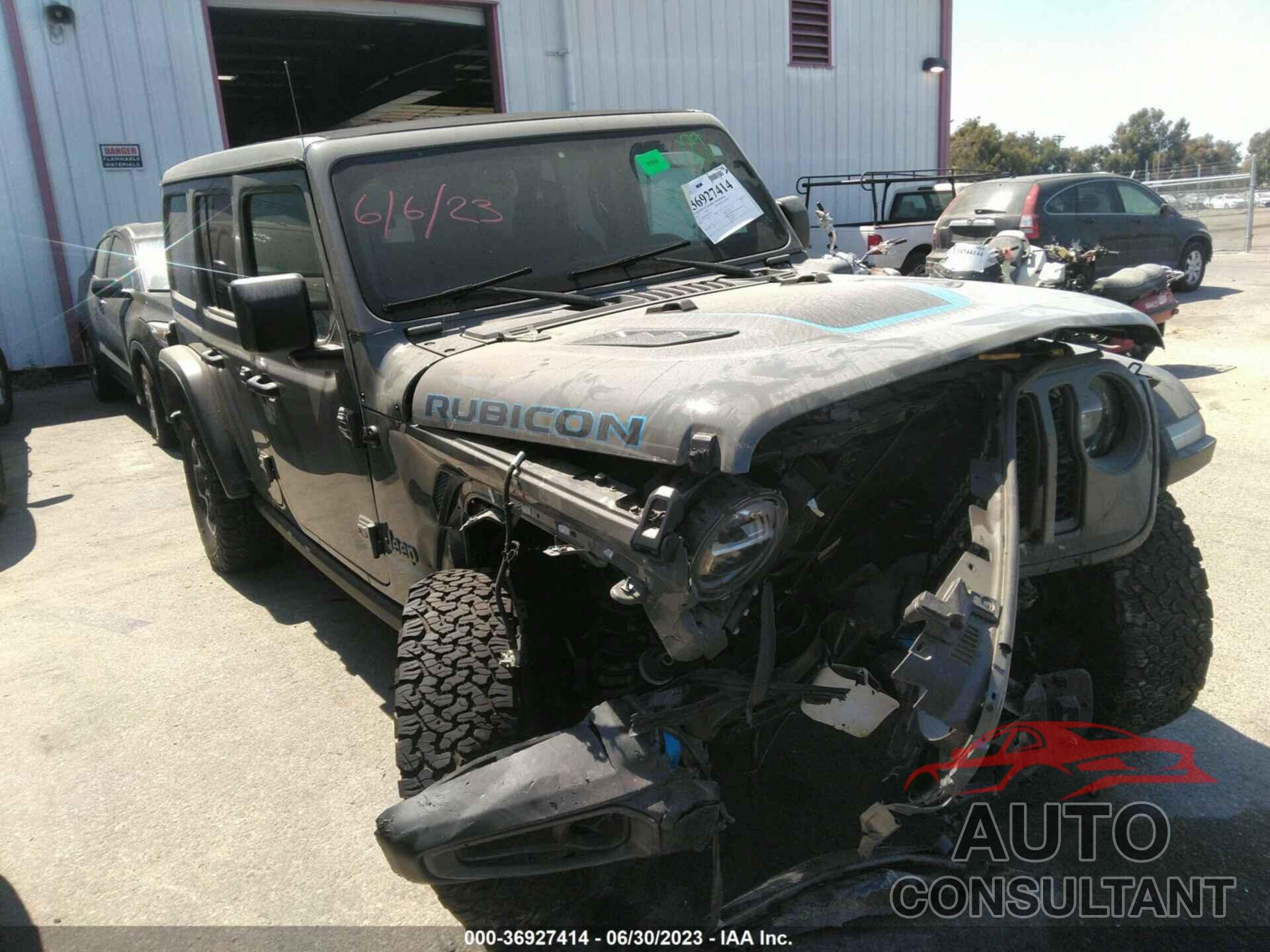 JEEP WRANGLER 4XE 2022 - 1C4JJXR60NW182756