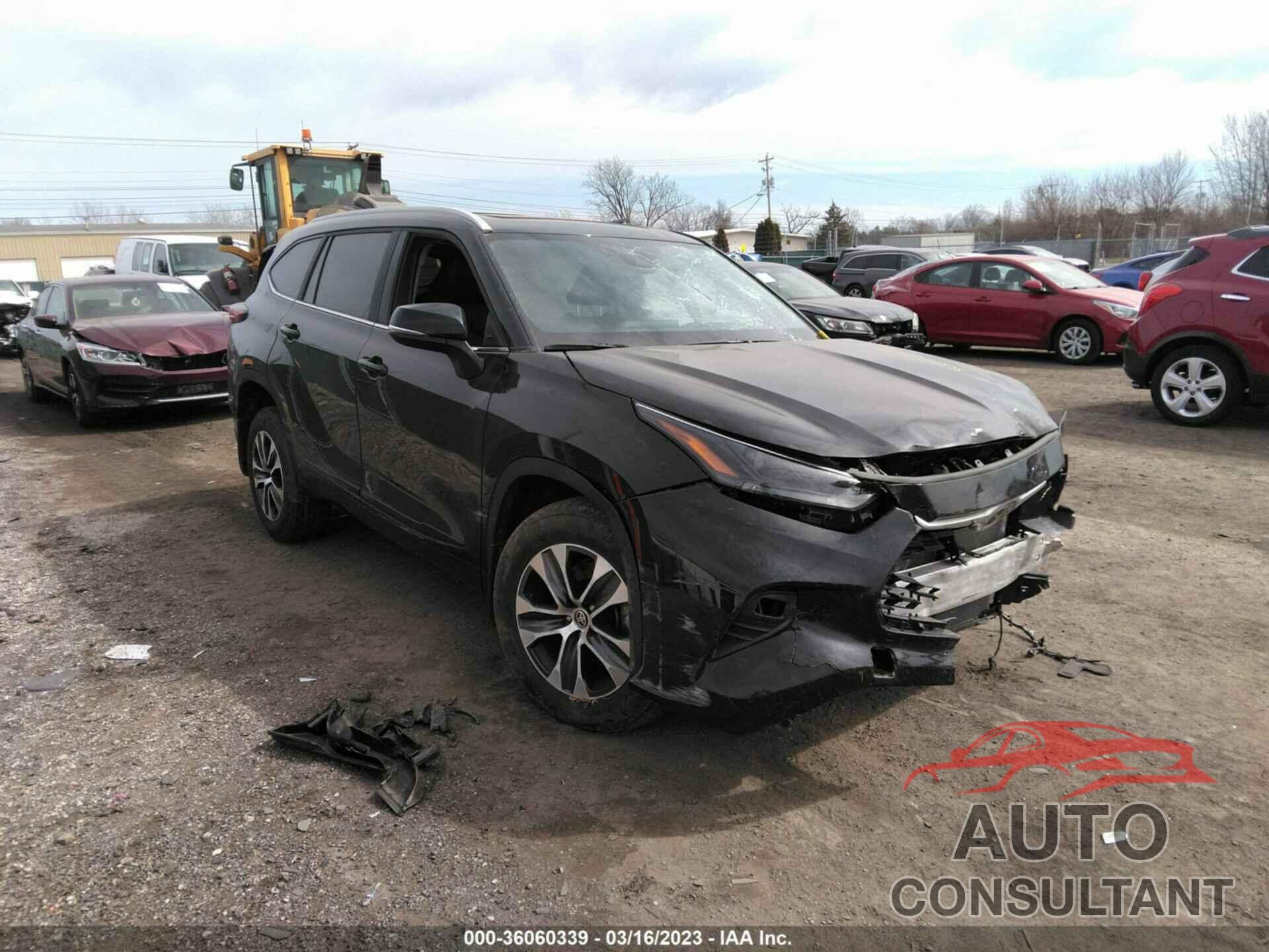 TOYOTA HIGHLANDER 2023 - 5TDKDRBH2PS006653