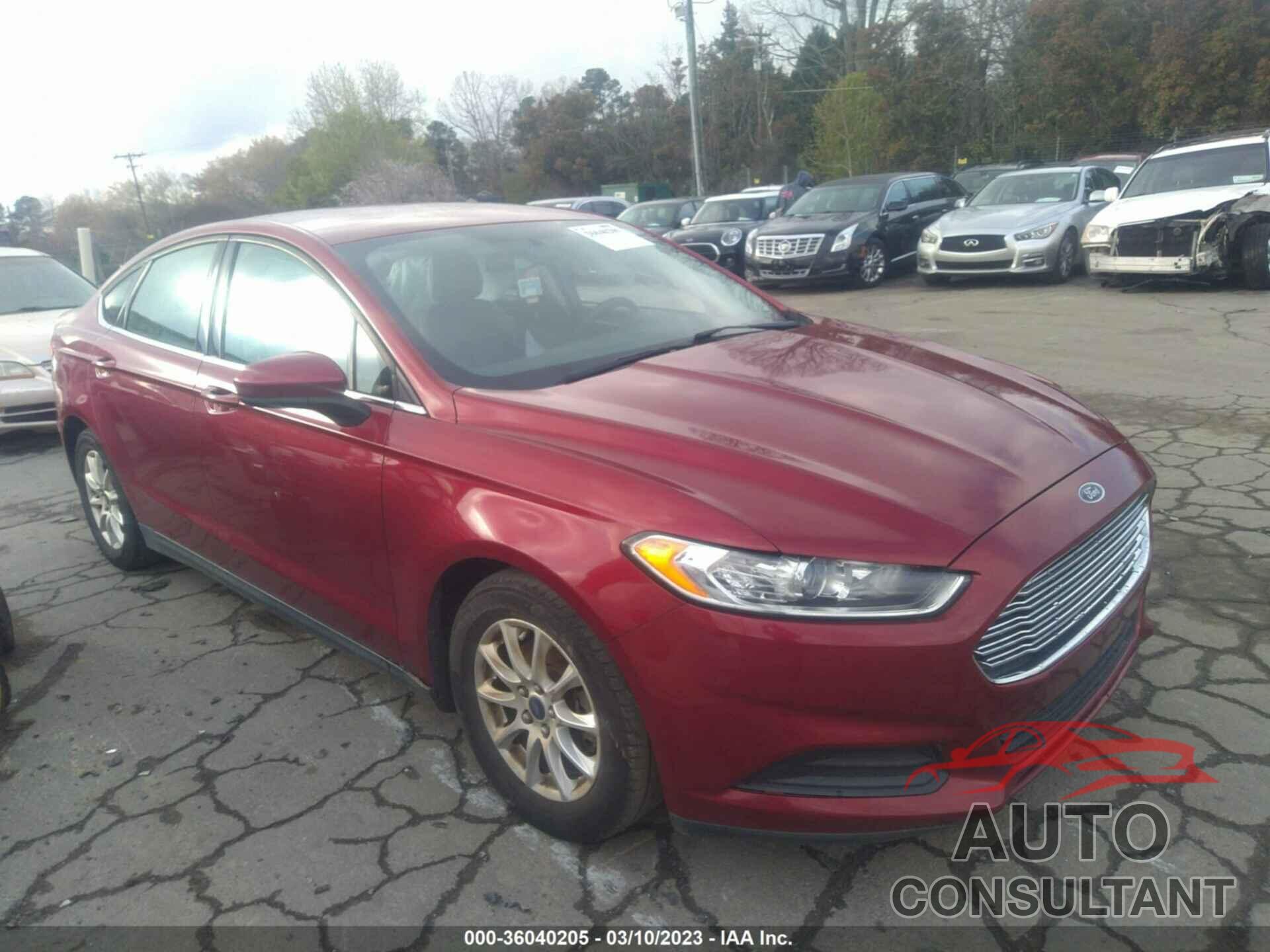 FORD FUSION 2015 - 1FA6P0G77F5126995