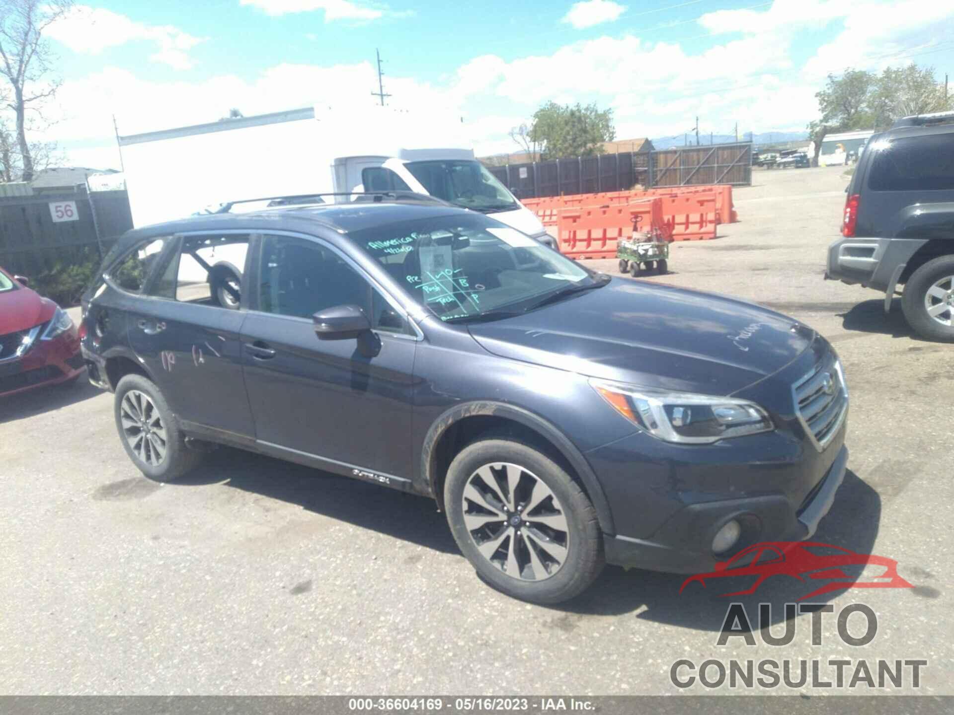 SUBARU OUTBACK 2017 - 4S4BSAKC8H3282992