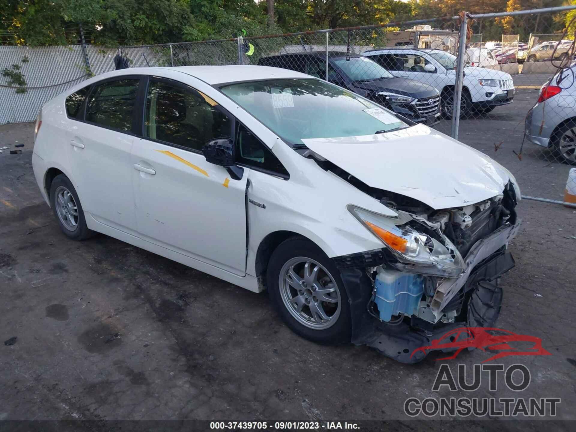 TOYOTA PRIUS 2011 - JTDKN3DU0B5364692