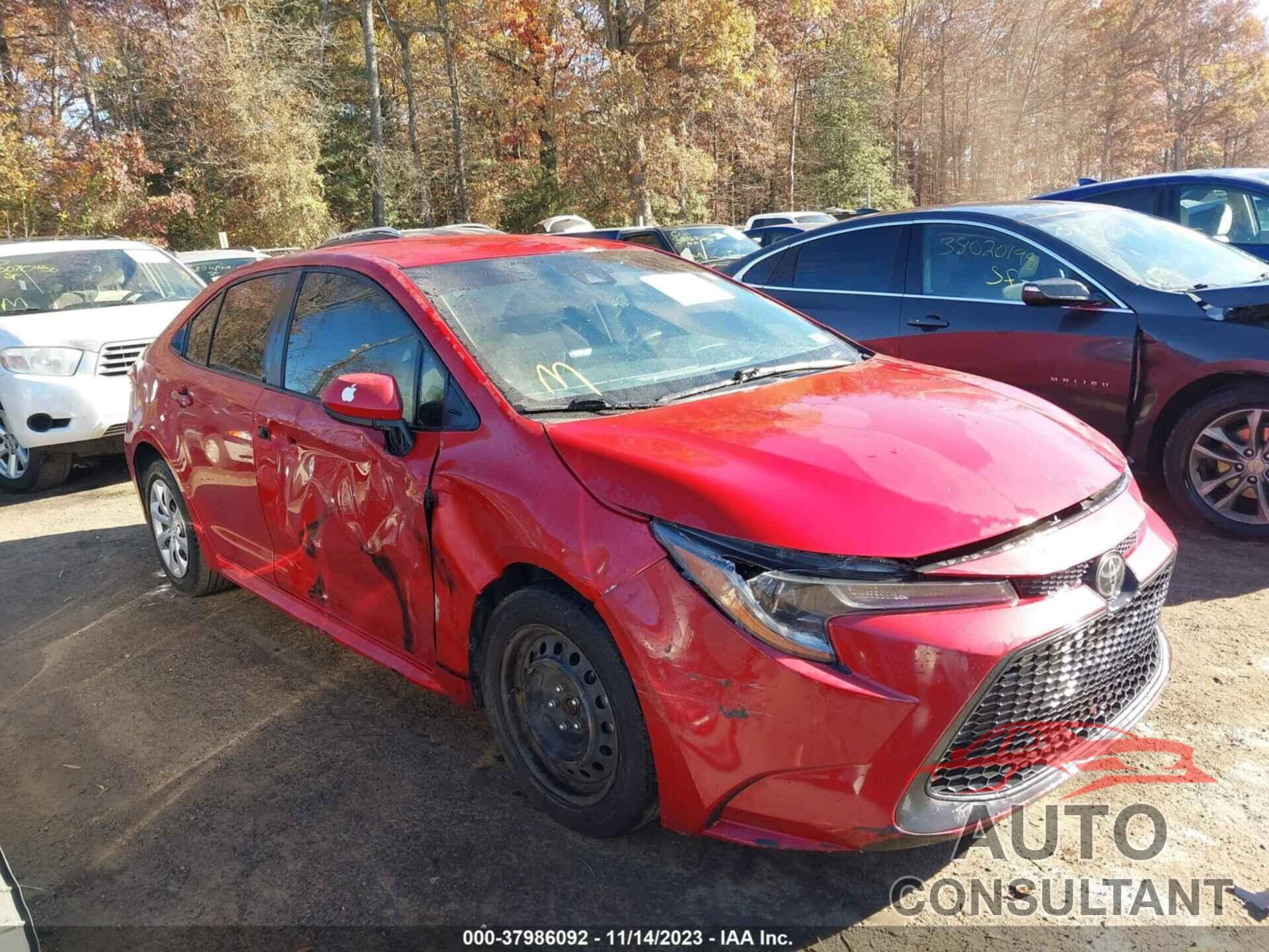 TOYOTA COROLLA 2020 - JTDEPRAE5LJ025345