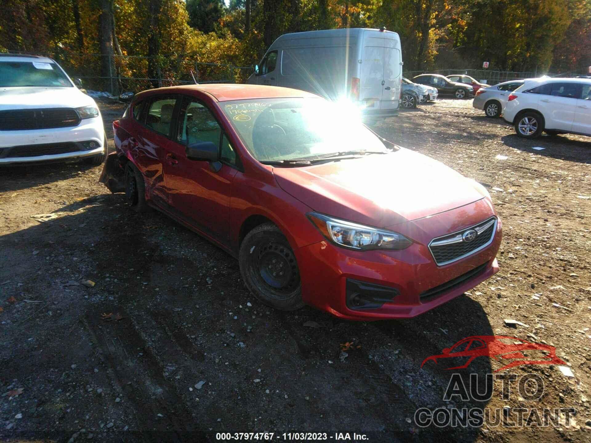 SUBARU IMPREZA 2019 - 4S3GTAA65K3713444