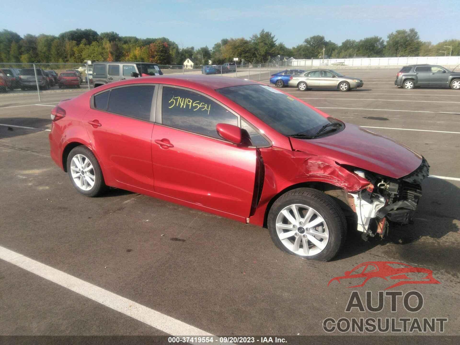 KIA FORTE 2017 - 3KPFL4A75HE027041