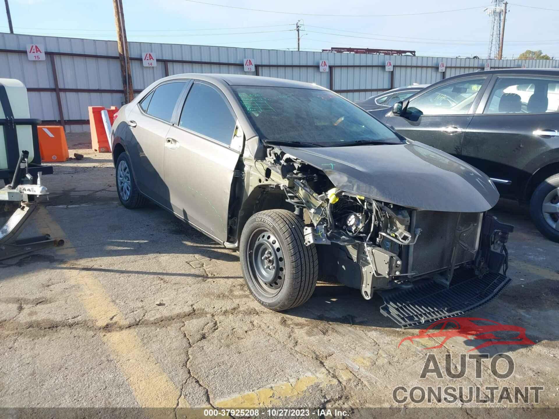 TOYOTA COROLLA 2017 - 2T1BURHE0HC834790