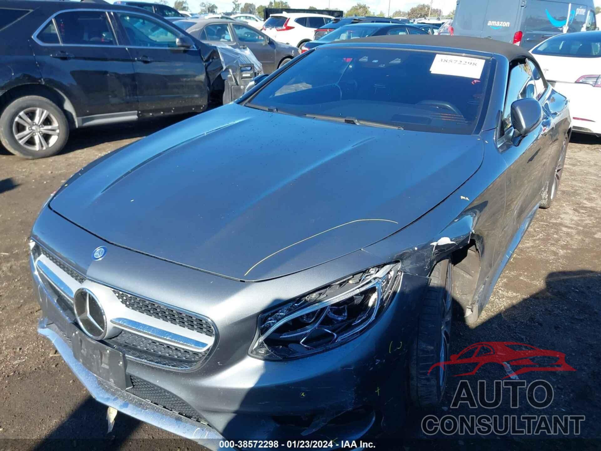 MERCEDES-BENZ S 2017 - WDDXK8CB7HA020875