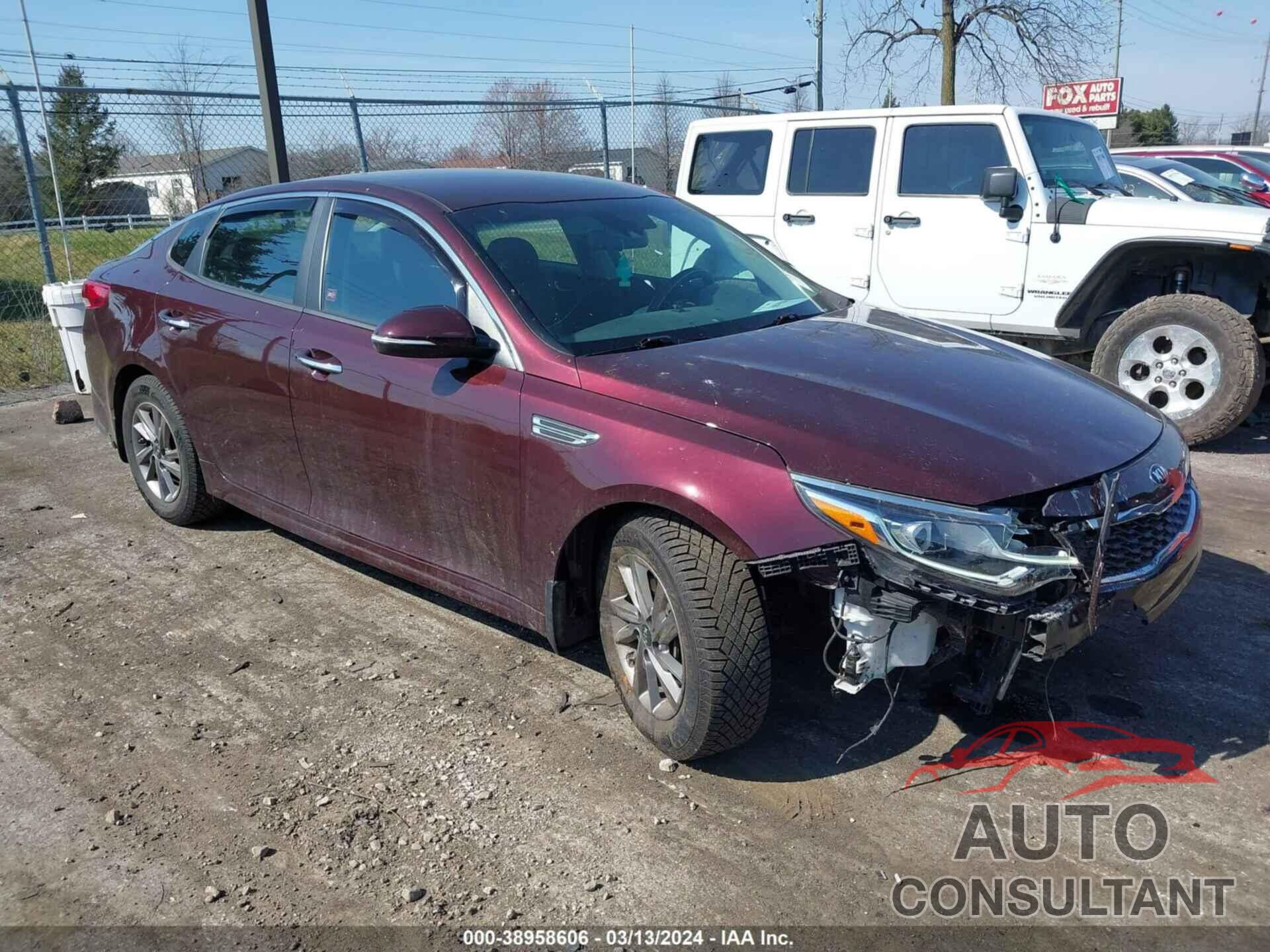 KIA OPTIMA 2020 - 5XXGT4L32LG397717