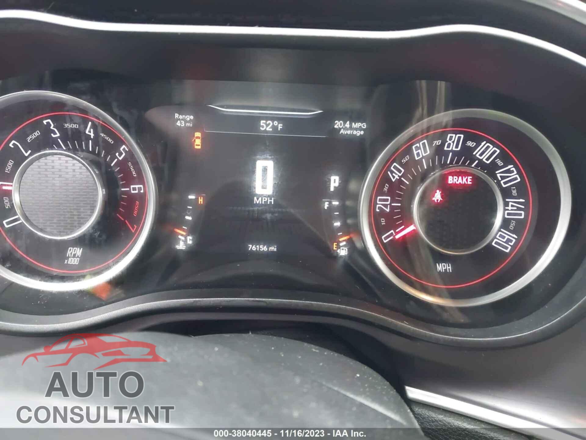 DODGE CHALLENGER 2016 - 2C3CDZAG6GH200926