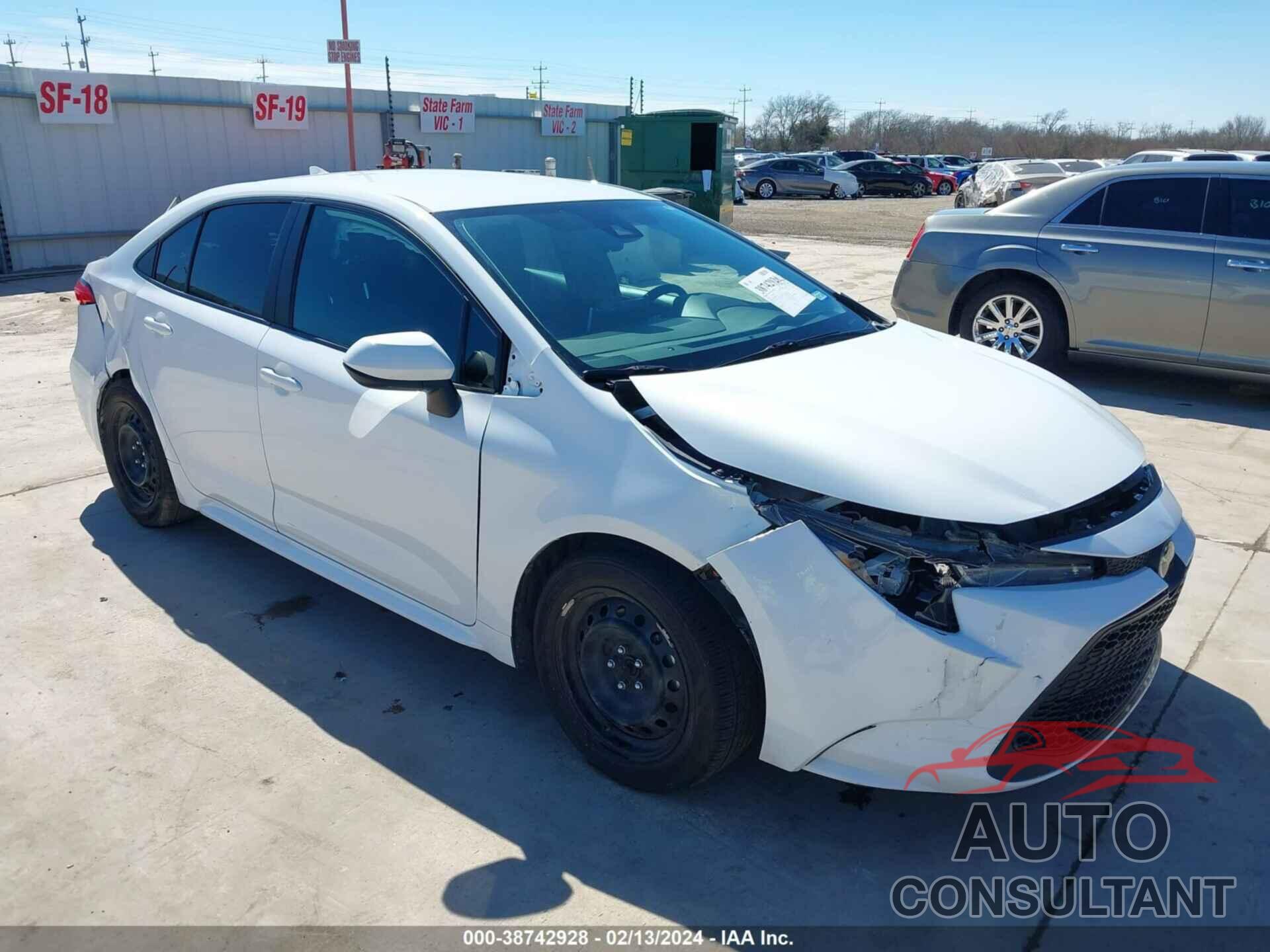 TOYOTA COROLLA 2021 - 5YFEPMAE2MP210923