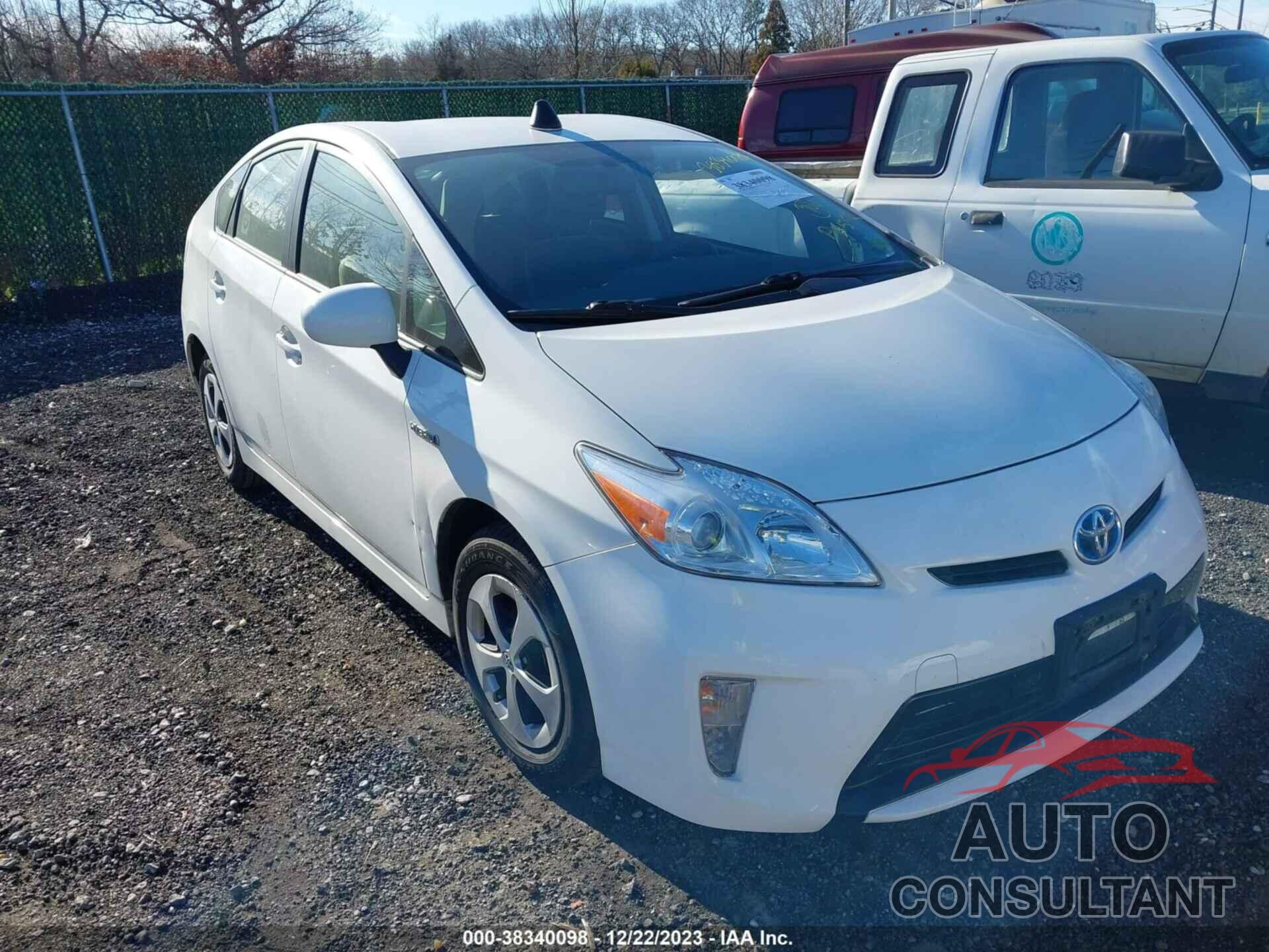 TOYOTA PRIUS 2015 - JTDKN3DU6F1953176