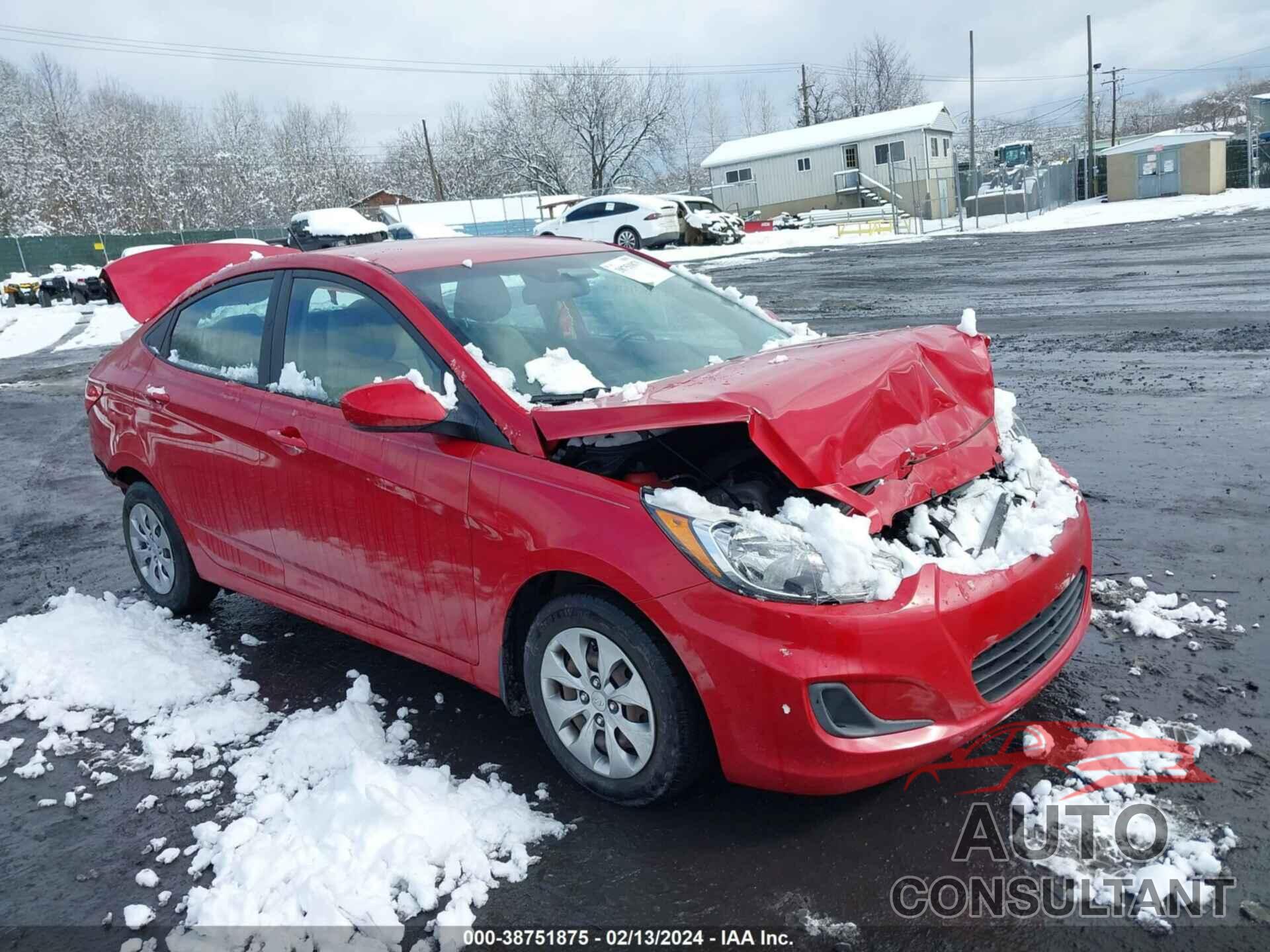 HYUNDAI ACCENT 2017 - KMHCT4AE1HU334527