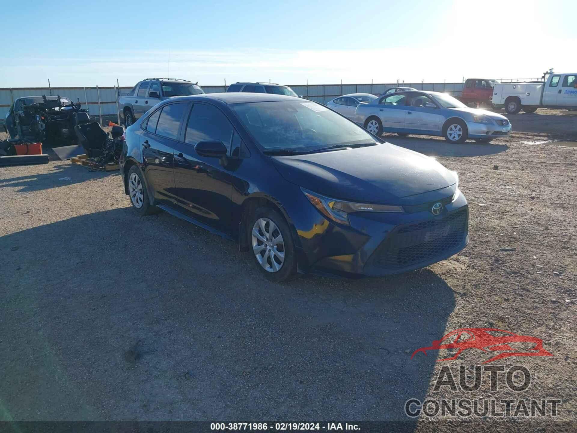TOYOTA COROLLA 2020 - 5YFEPRAE5LP058048