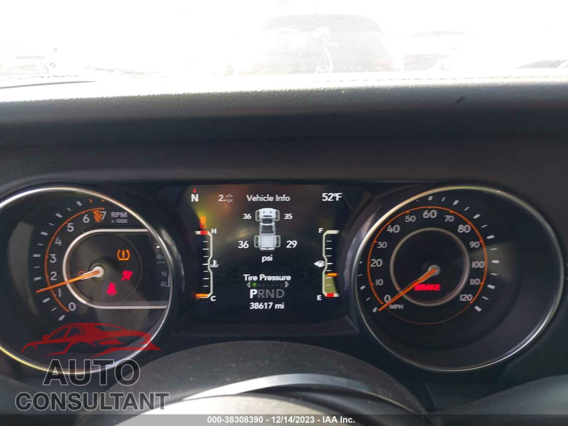 JEEP GLADIATOR 2021 - 1C6HJTFGXML539551
