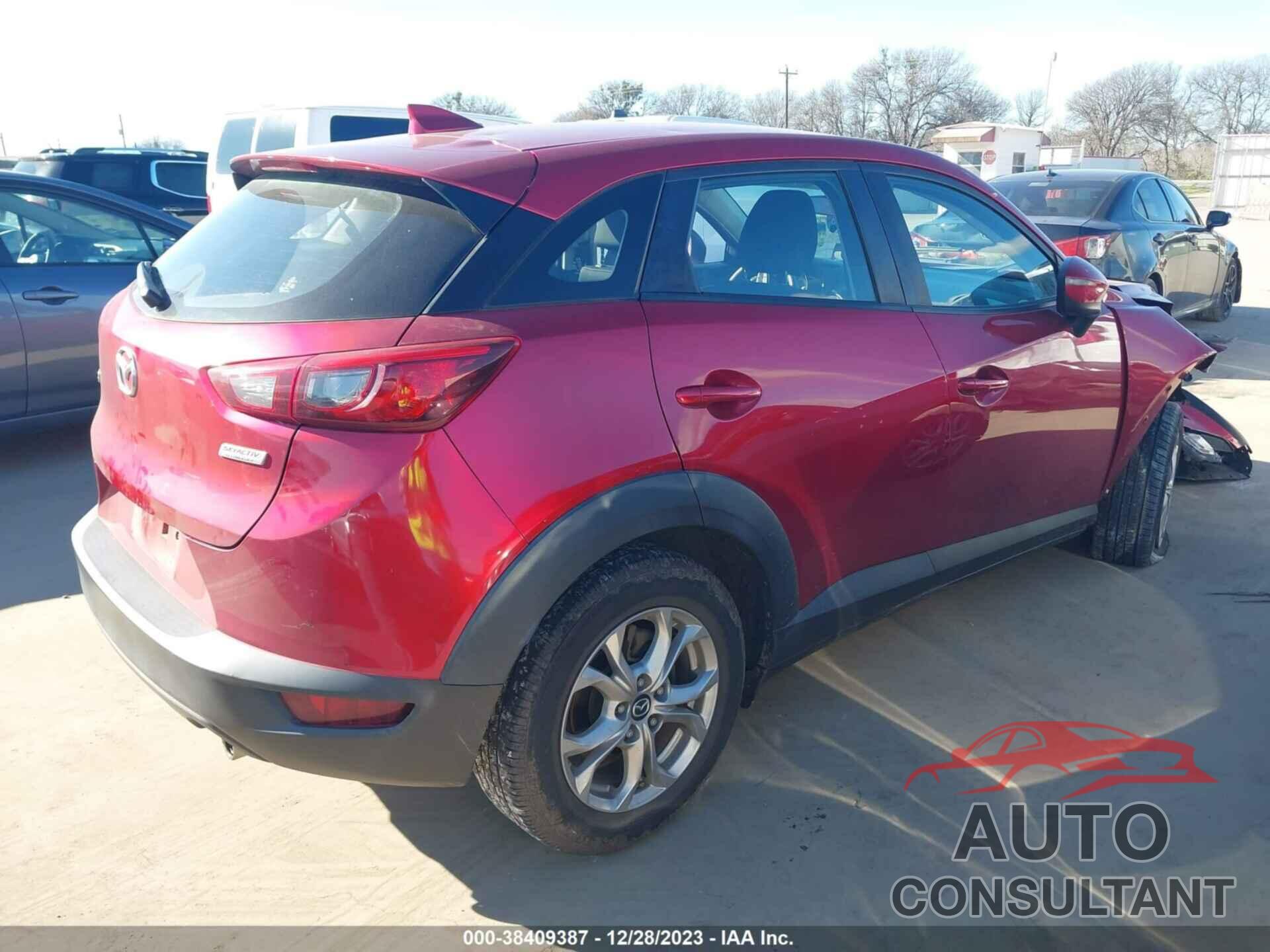 MAZDA CX-3 2019 - JM1DKDB70K1411103