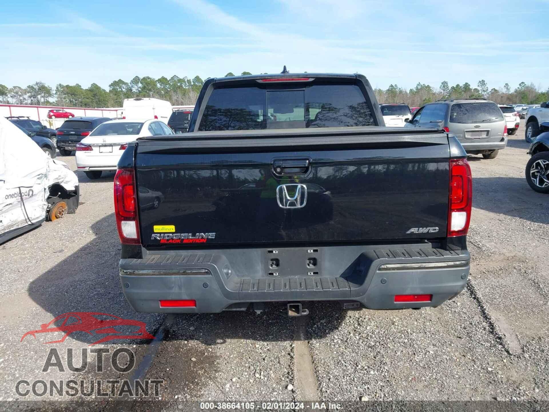 HONDA RIDGELINE 2018 - 5FPYK3F86JB003345