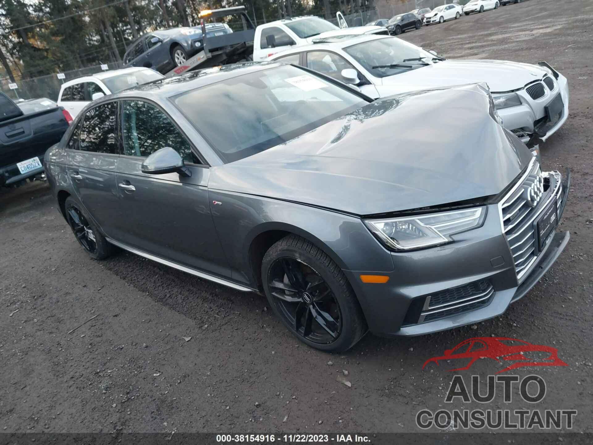 AUDI A4 2017 - WAUDNAF43HN044458