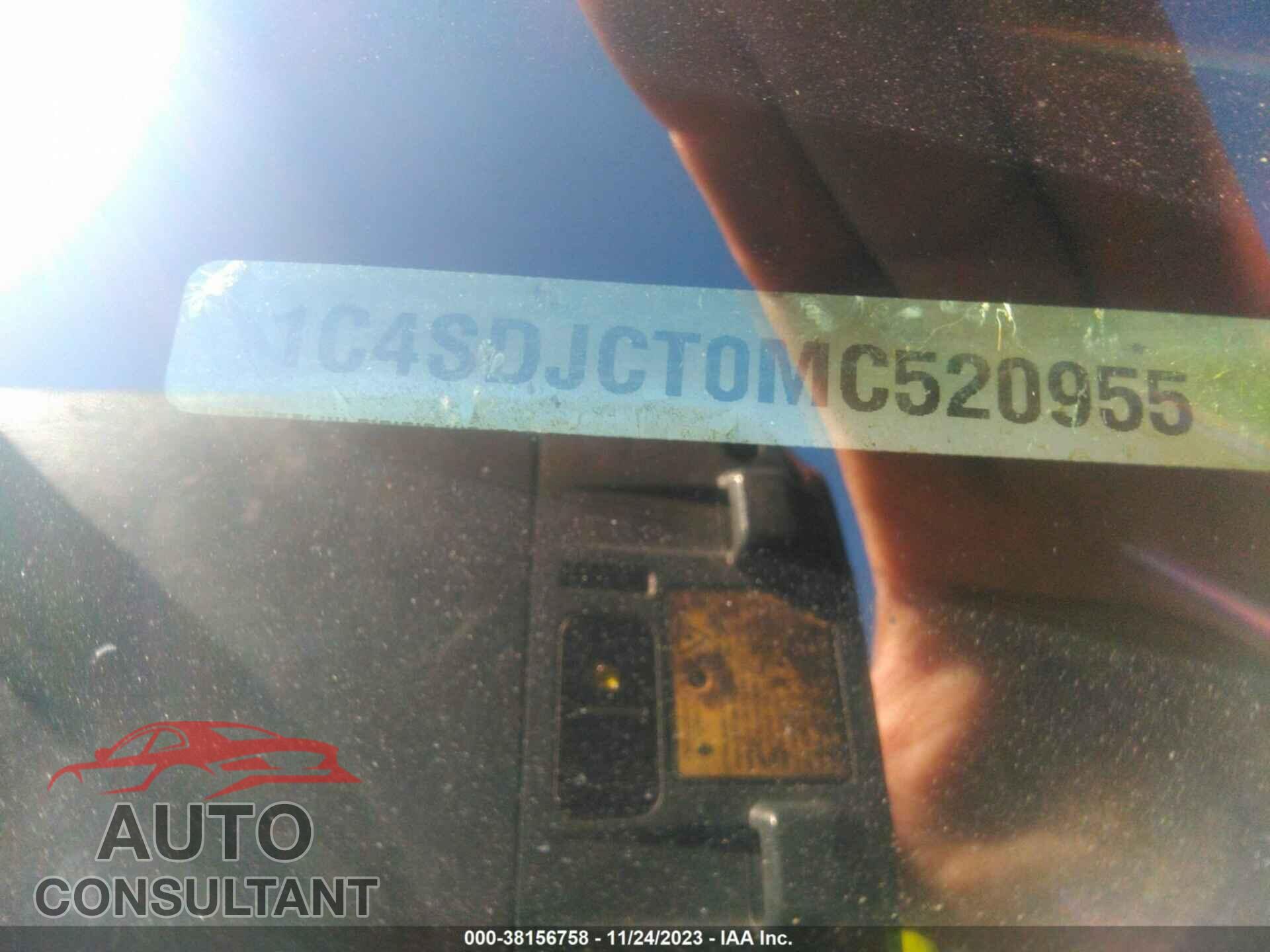 DODGE DURANGO 2021 - 1C4SDJCT0MC520955