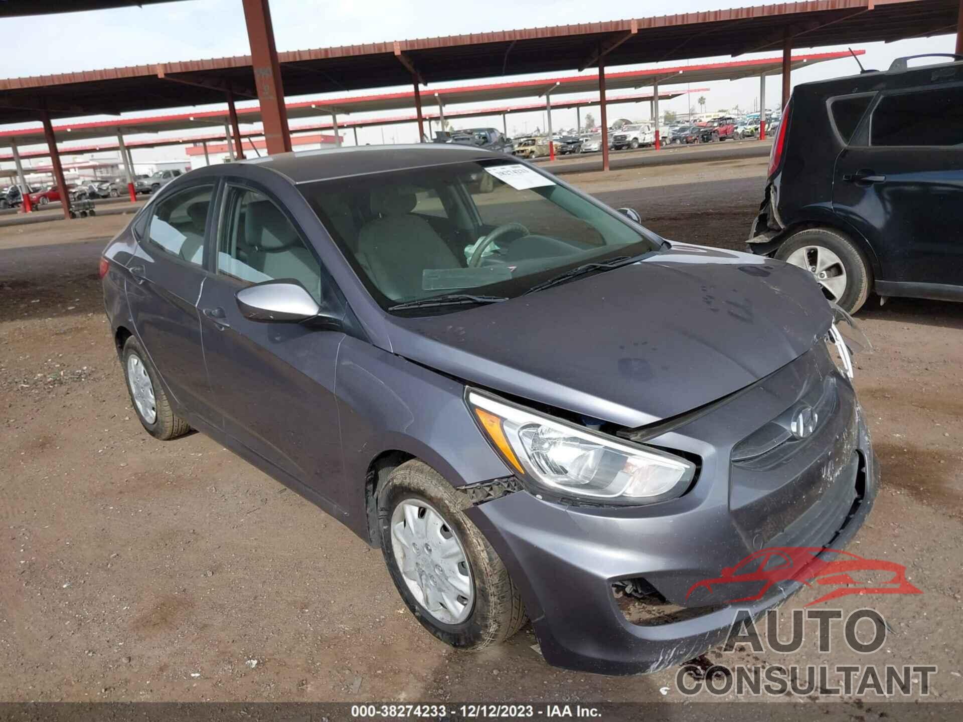 HYUNDAI ACCENT 2015 - KMHCT4AE6FU854817