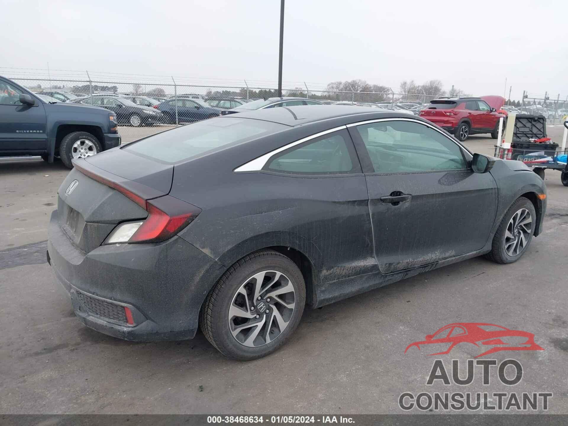 HONDA CIVIC 2018 - 2HGFC4B59JH305321