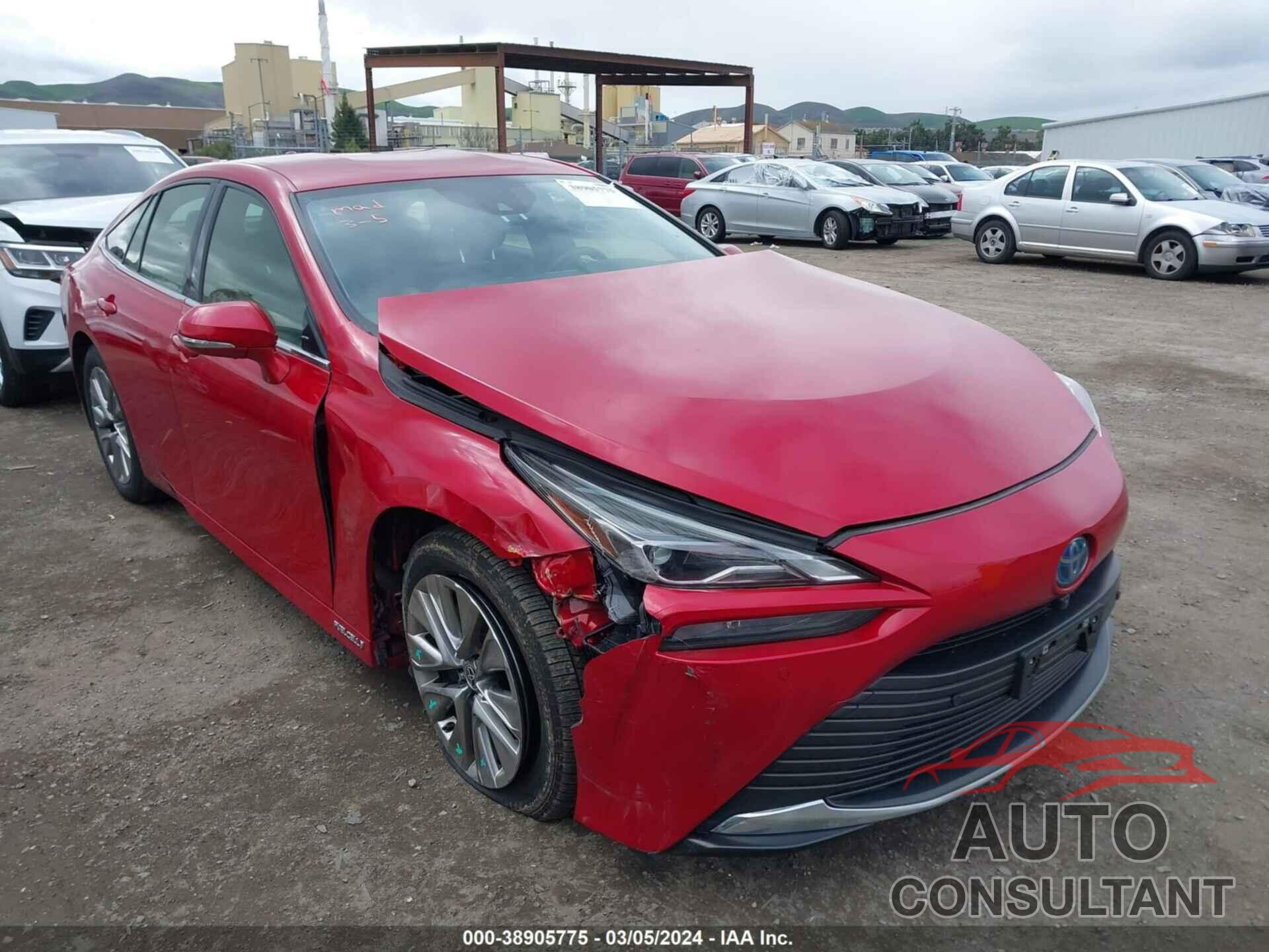 TOYOTA MIRAI 2022 - JTDAAAAA7NA005695