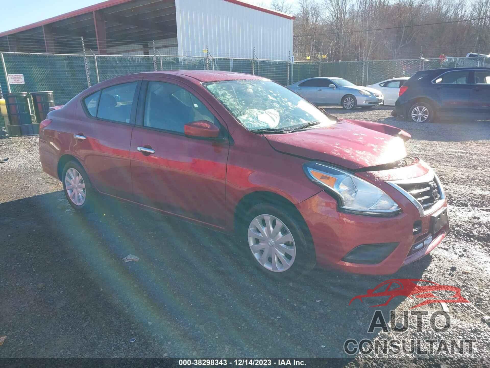 NISSAN VERSA 2019 - 3N1CN7APXKL814586