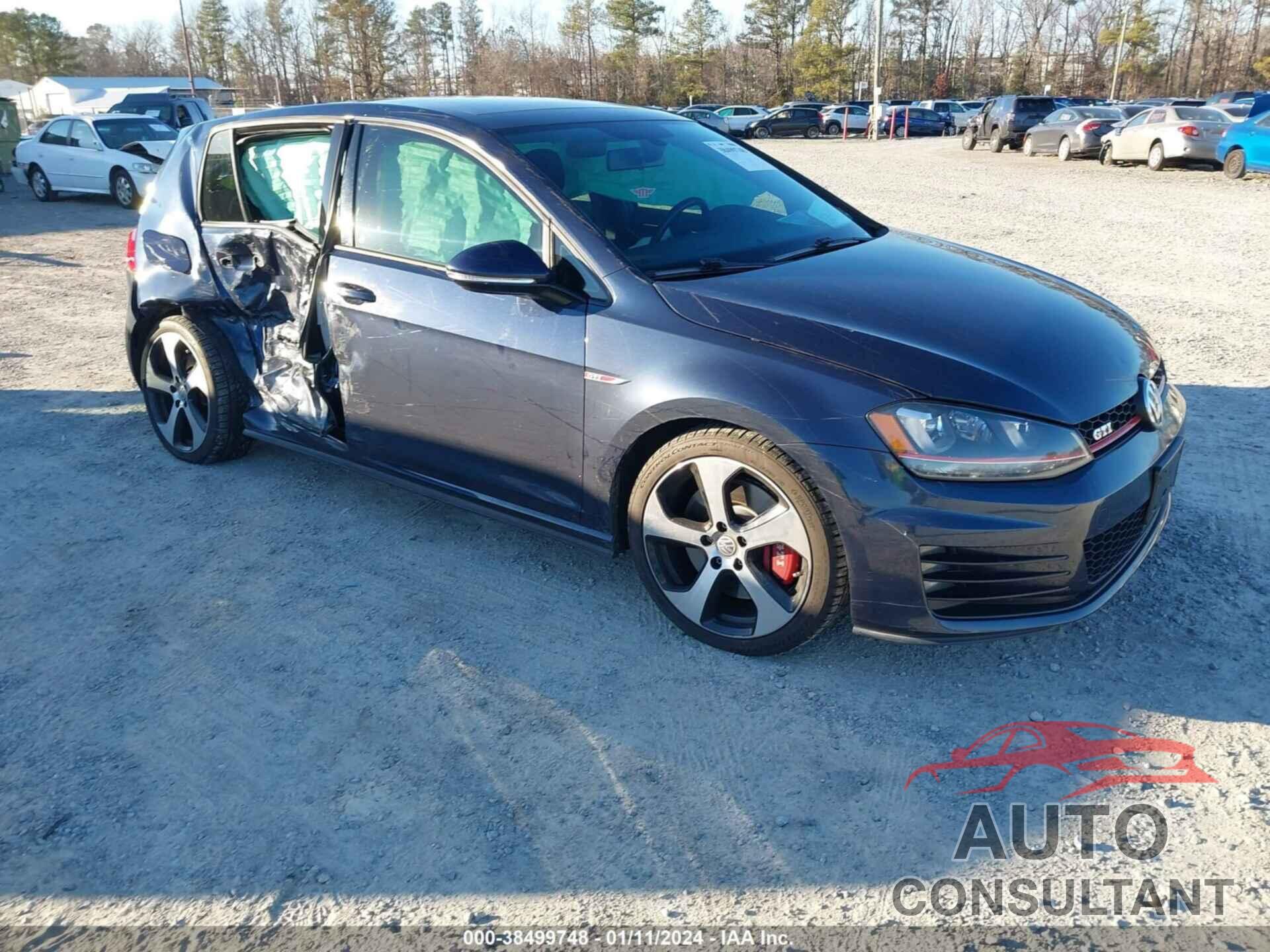 VOLKSWAGEN GOLF GTI 2017 - 3VW547AU1HM072769