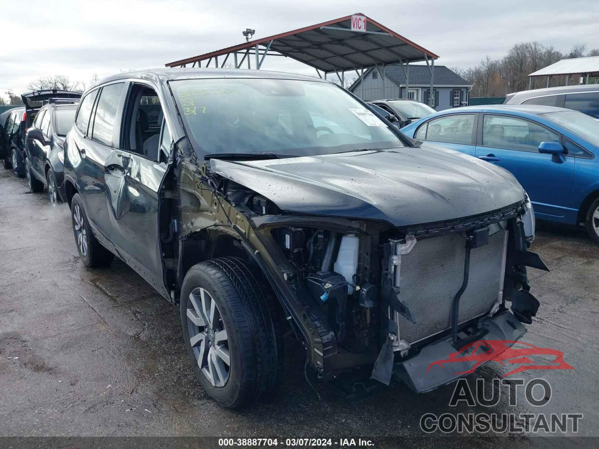 HONDA PILOT 2019 - 5FNYF6H3XKB070399