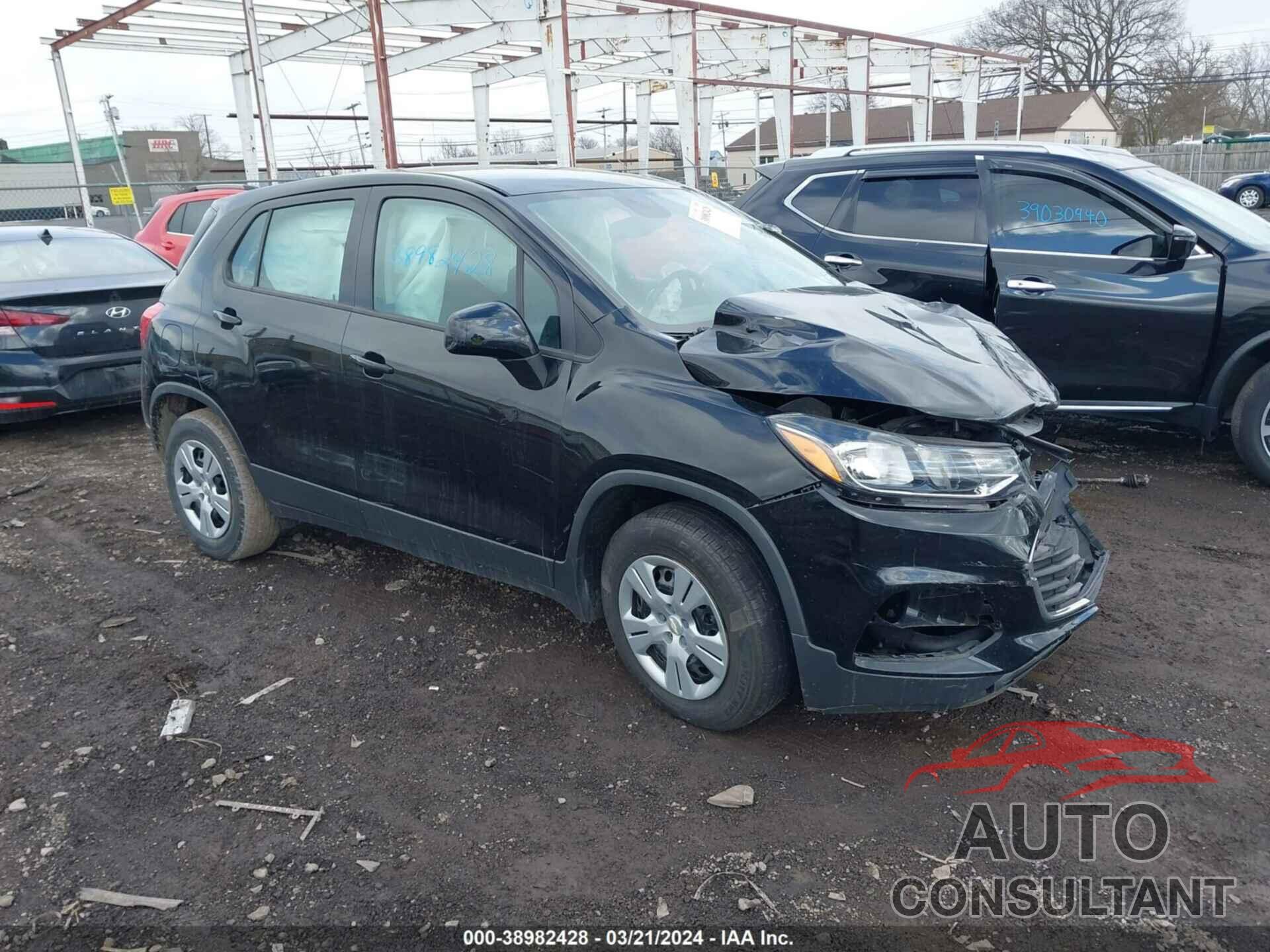 CHEVROLET TRAX 2018 - 3GNCJKSB1JL286375