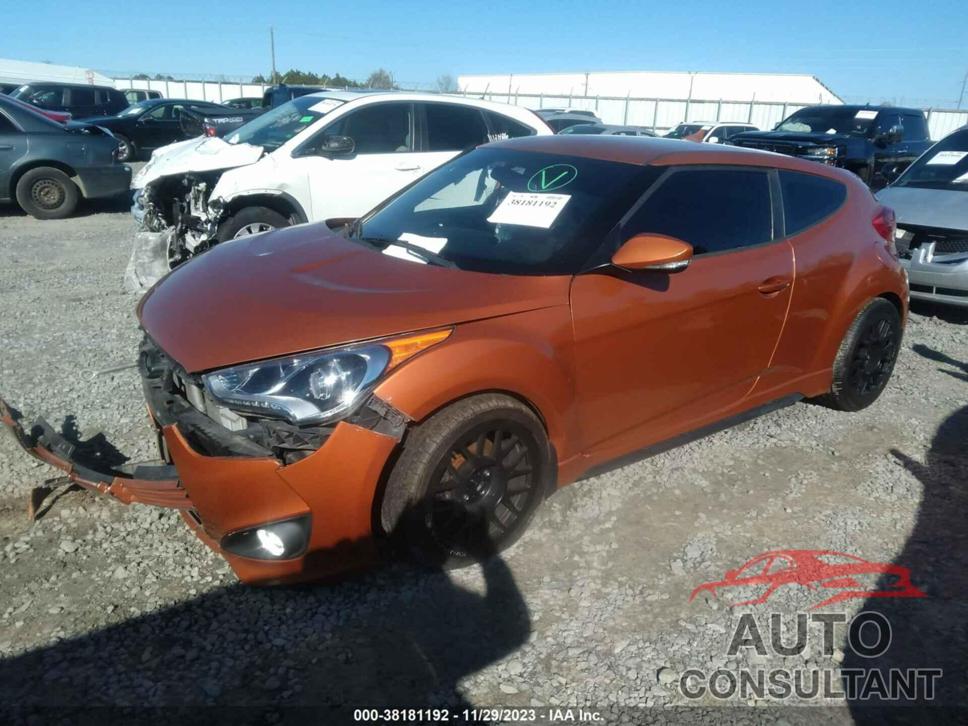 HYUNDAI VELOSTER 2016 - KMHTC6AE6GU271970