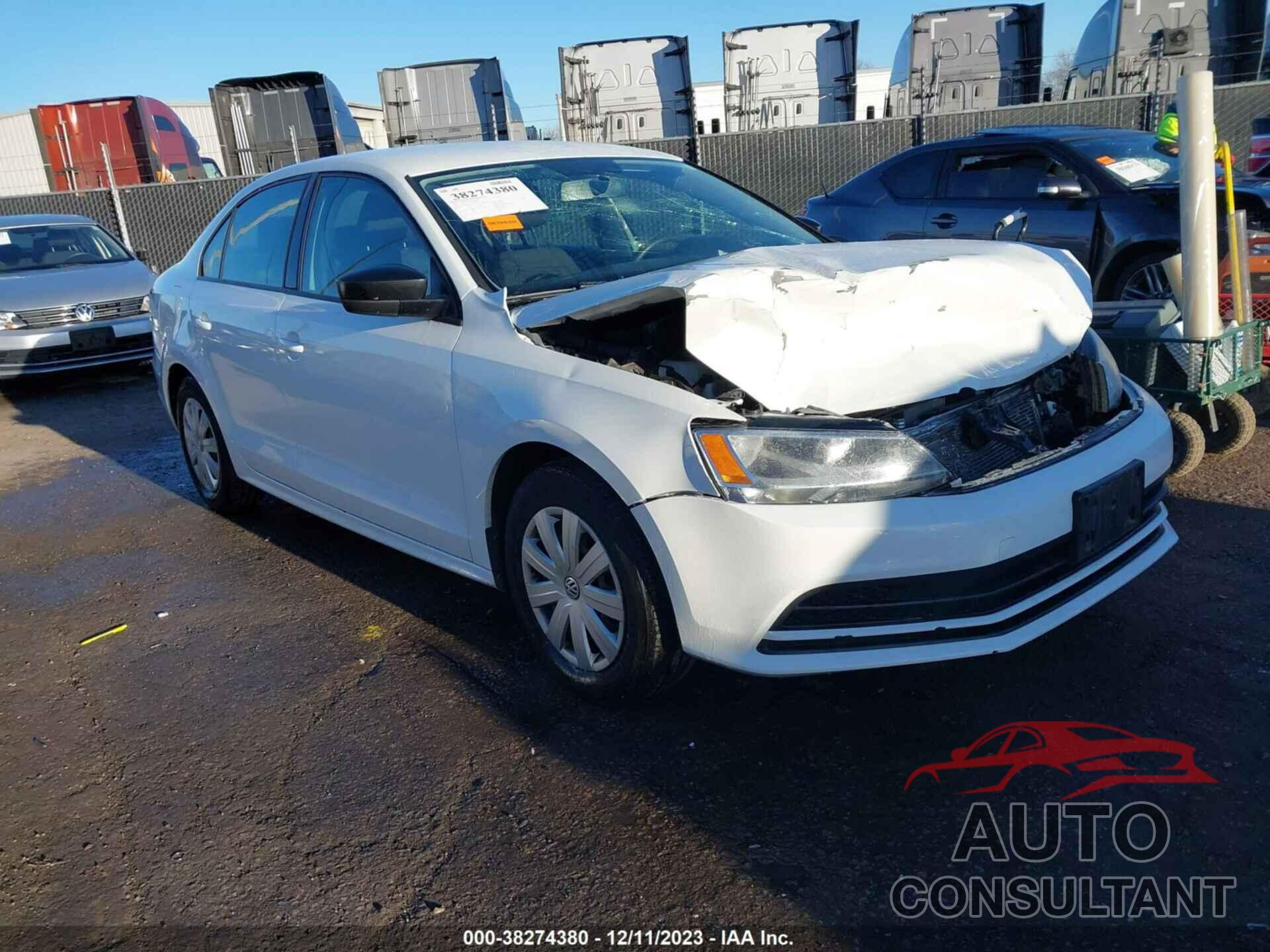 VOLKSWAGEN JETTA 2016 - 3VW267AJXGM221438