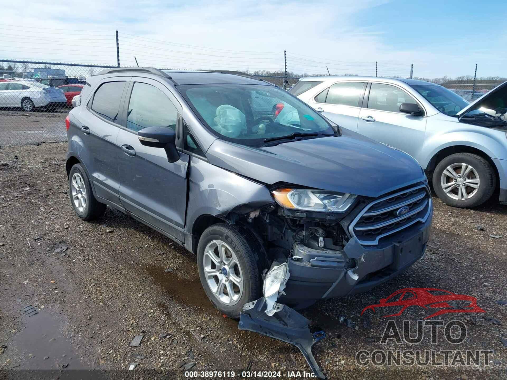 FORD ECOSPORT 2018 - MAJ3P1TEXJC206695